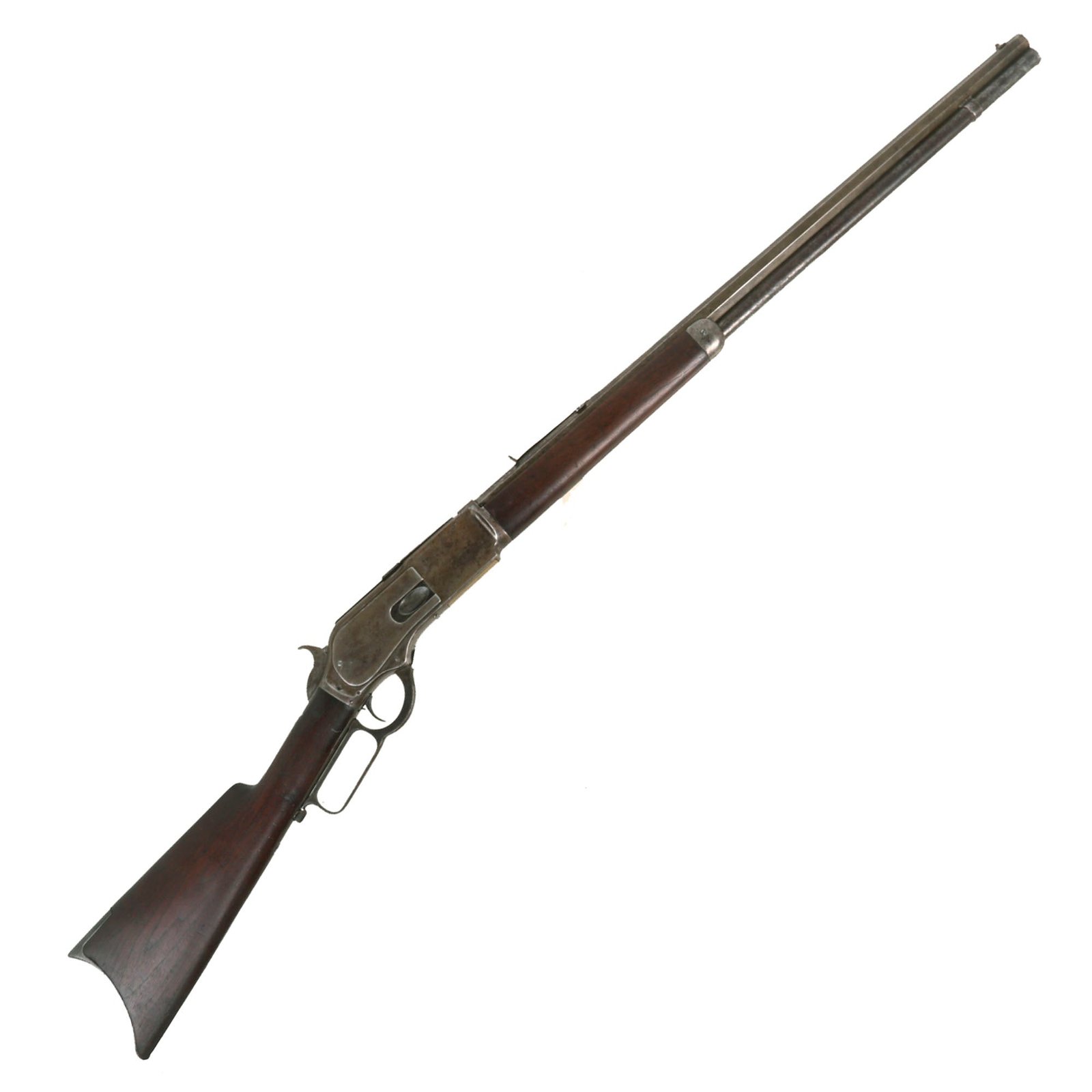 Buy Original U.S. Winchester Model 1876 .40-60 Big Game Rifle with 28" Octagonal Barrel made in 1884 - Serial 42690 | Original Firearms Antique For Sale