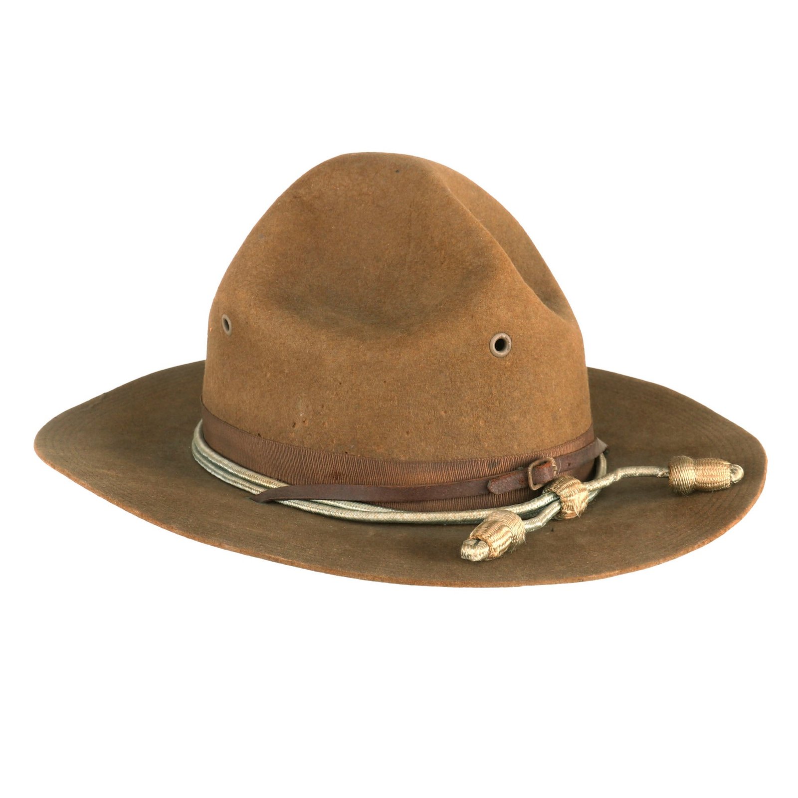 Buy Original U.S. Identified WWI M1911 Campaign Hat with Infantry Cord and Original Chinstrap | Original Firearms Antique For Sale