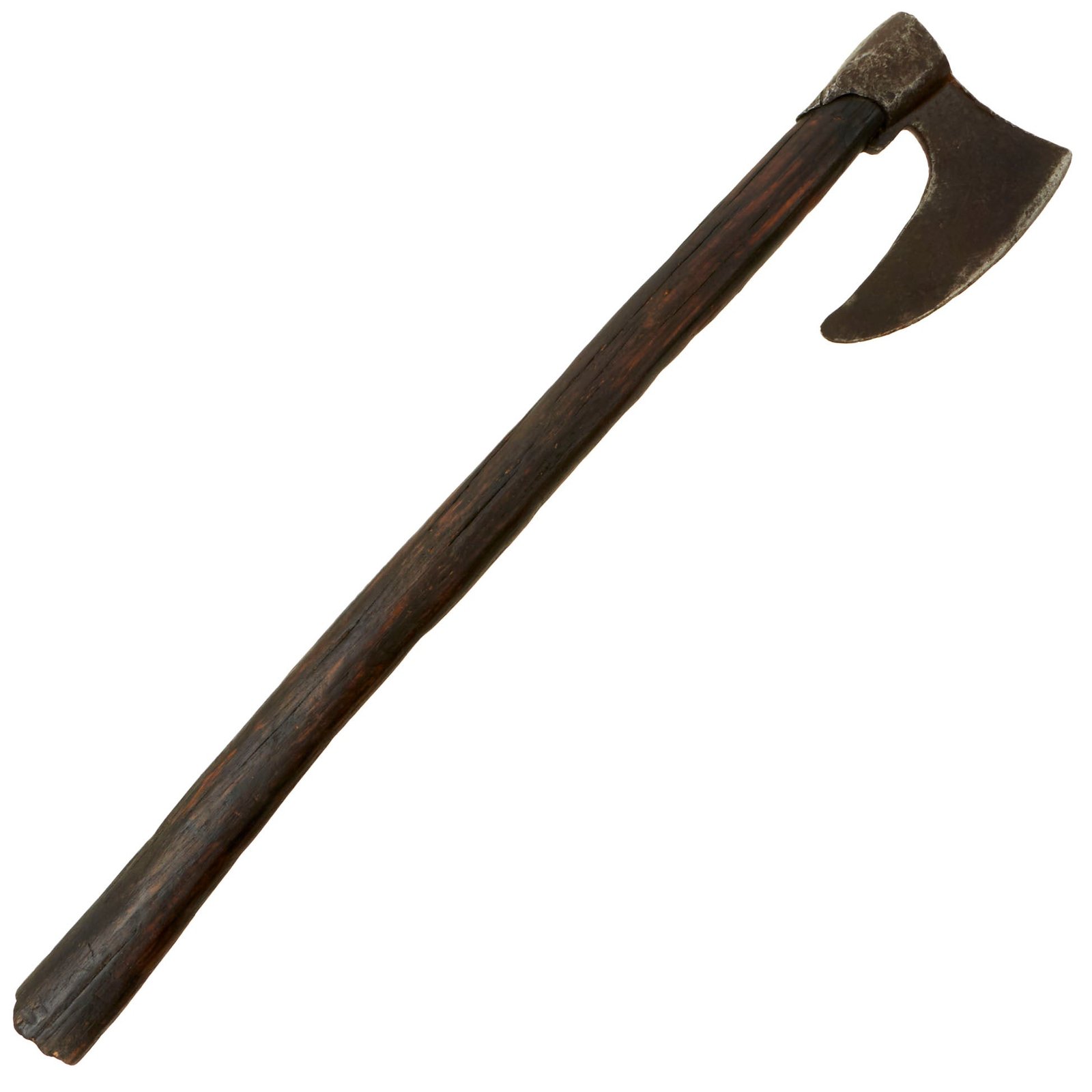 Buy Original 9th - 10th Century Likely Rus' People “Viking” One Handed Skeggøx Bearded Battle Axe | Original Firearms Antique For Sale