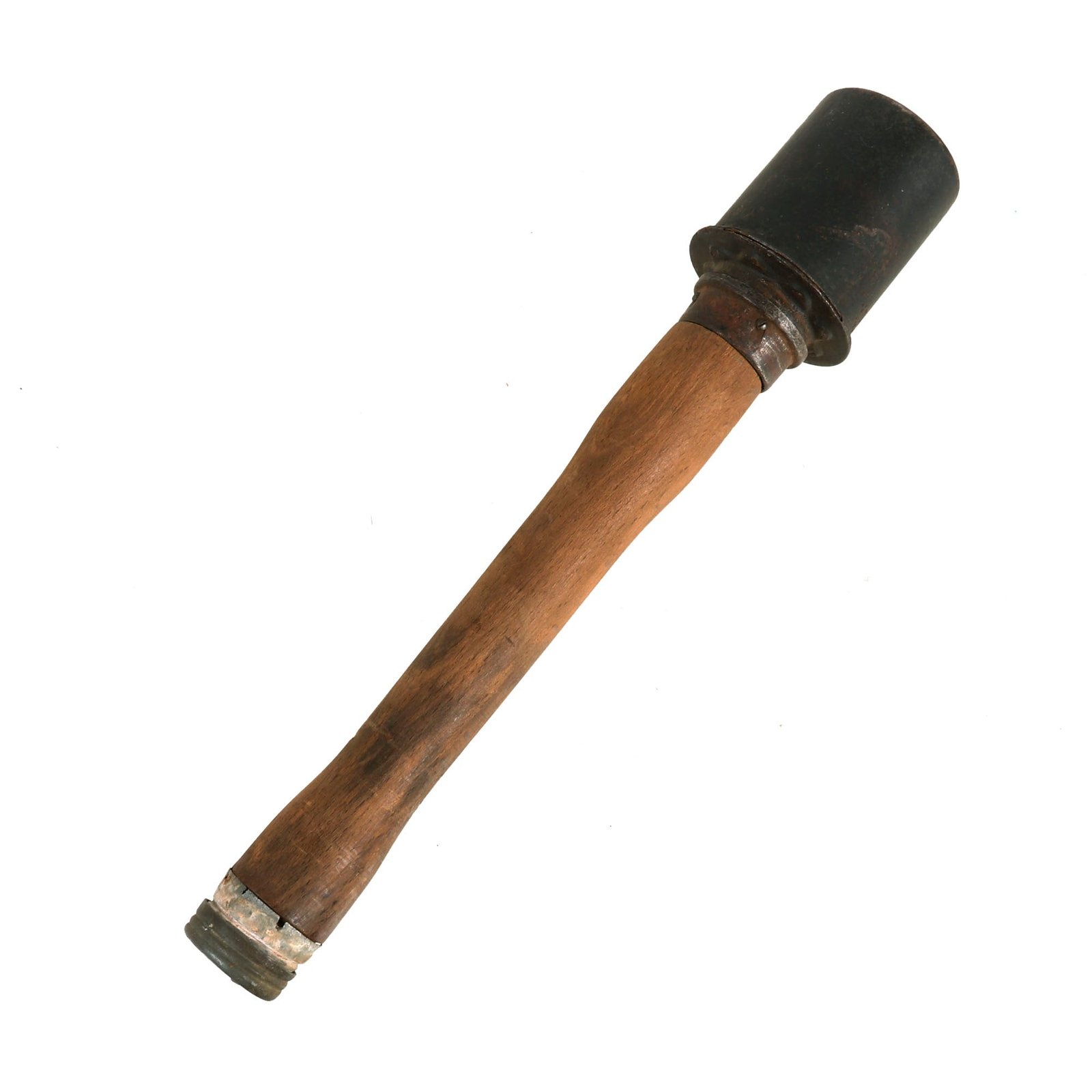 Buy Original German WWII M24 Inert Stick Grenade Stielhandgranate by Witwe Wilhelm von Hagen (evy) & Hermann Nier (dbk) - Dated 1943 | Original Firearms Antique For Sale