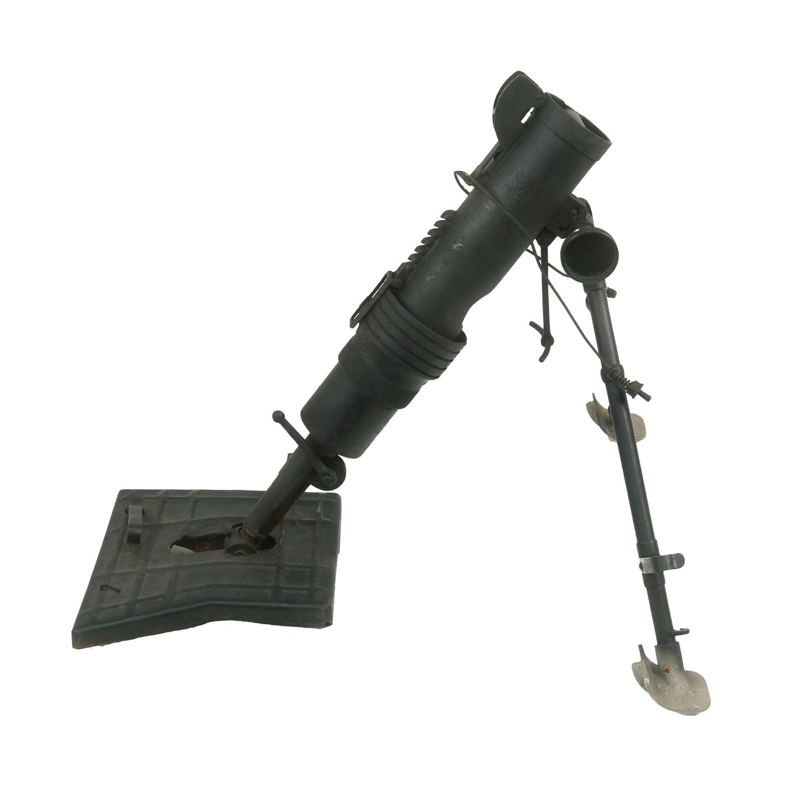 Buy Original French WWII Brandt 50mm Modèle 1937 L GR MLE 37 Inert Display Light Mortar - Serial 30119 | Original Firearms Antique For Sale