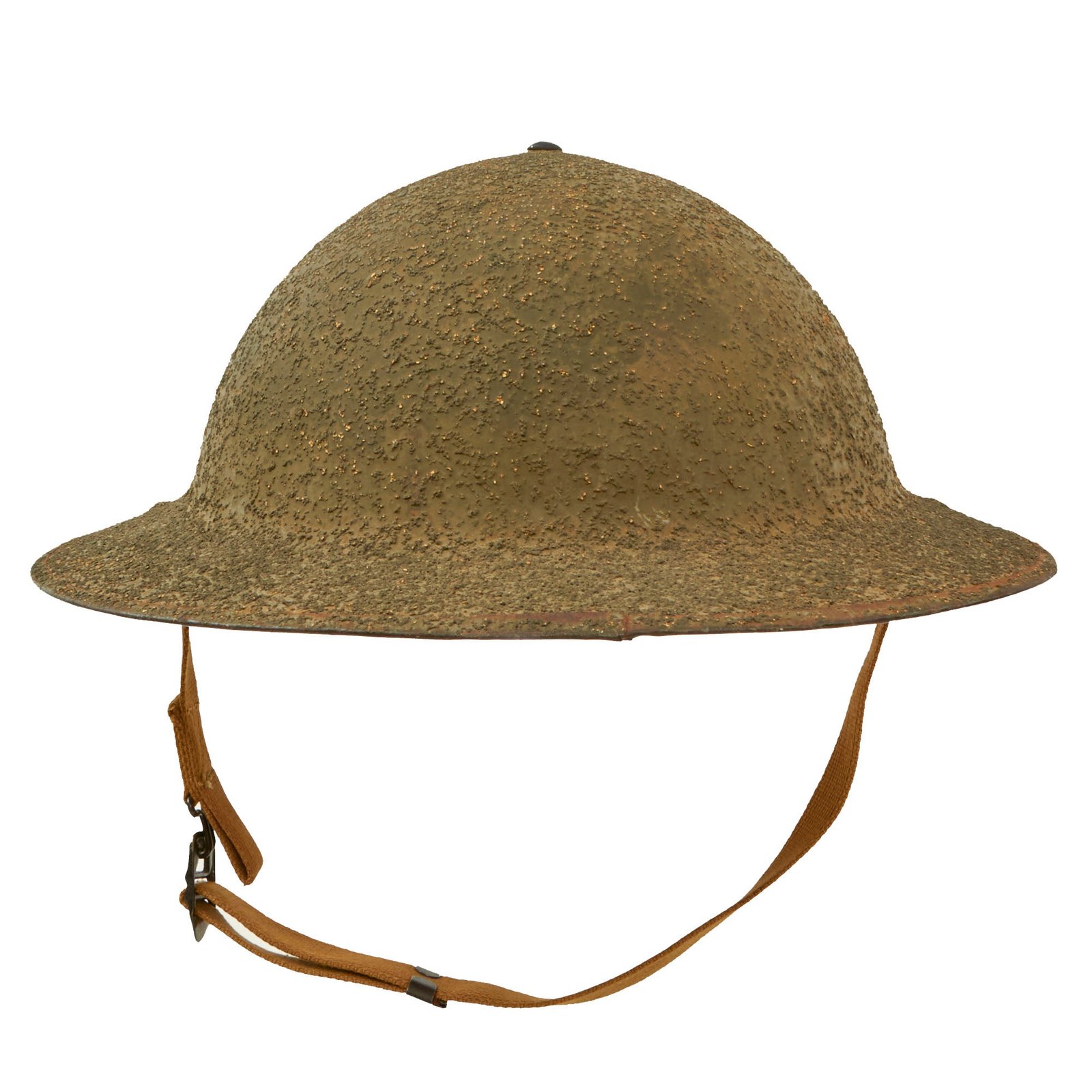 Buy Original U.S. WWII Complete M1917A1 Kelly Helmet with Textured Paint Named to Member of Monticello Home Guard Battalion 10 | Original Firearms Antique For Sale