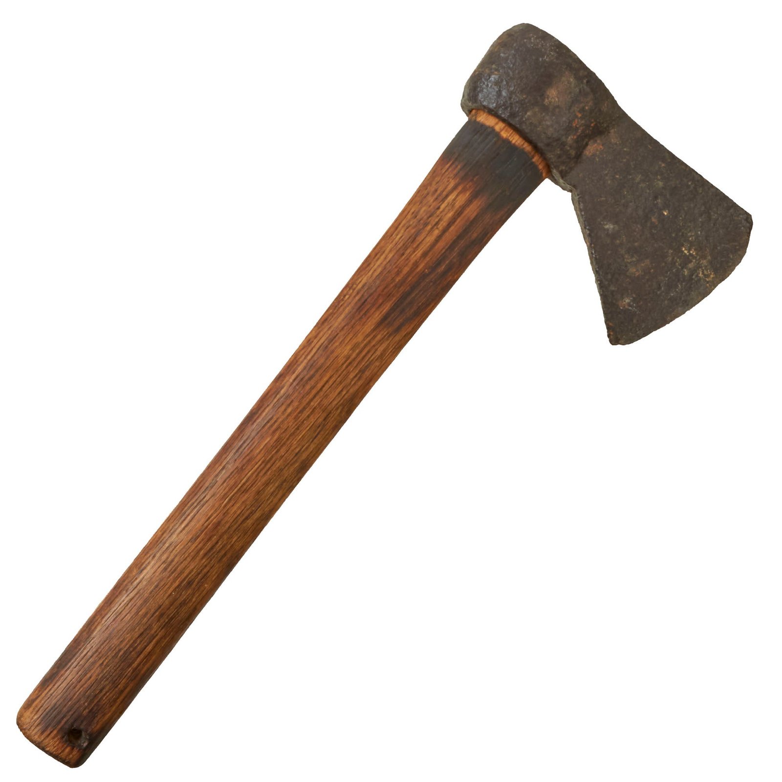 Buy Original U.S. / British Revolutionary War era Colonial Blacksmith Hand Forged Wrought Iron Tomahawk With Marking - Possibly Earlier Fur Trade Axe | Original Firearms Antique For Sale