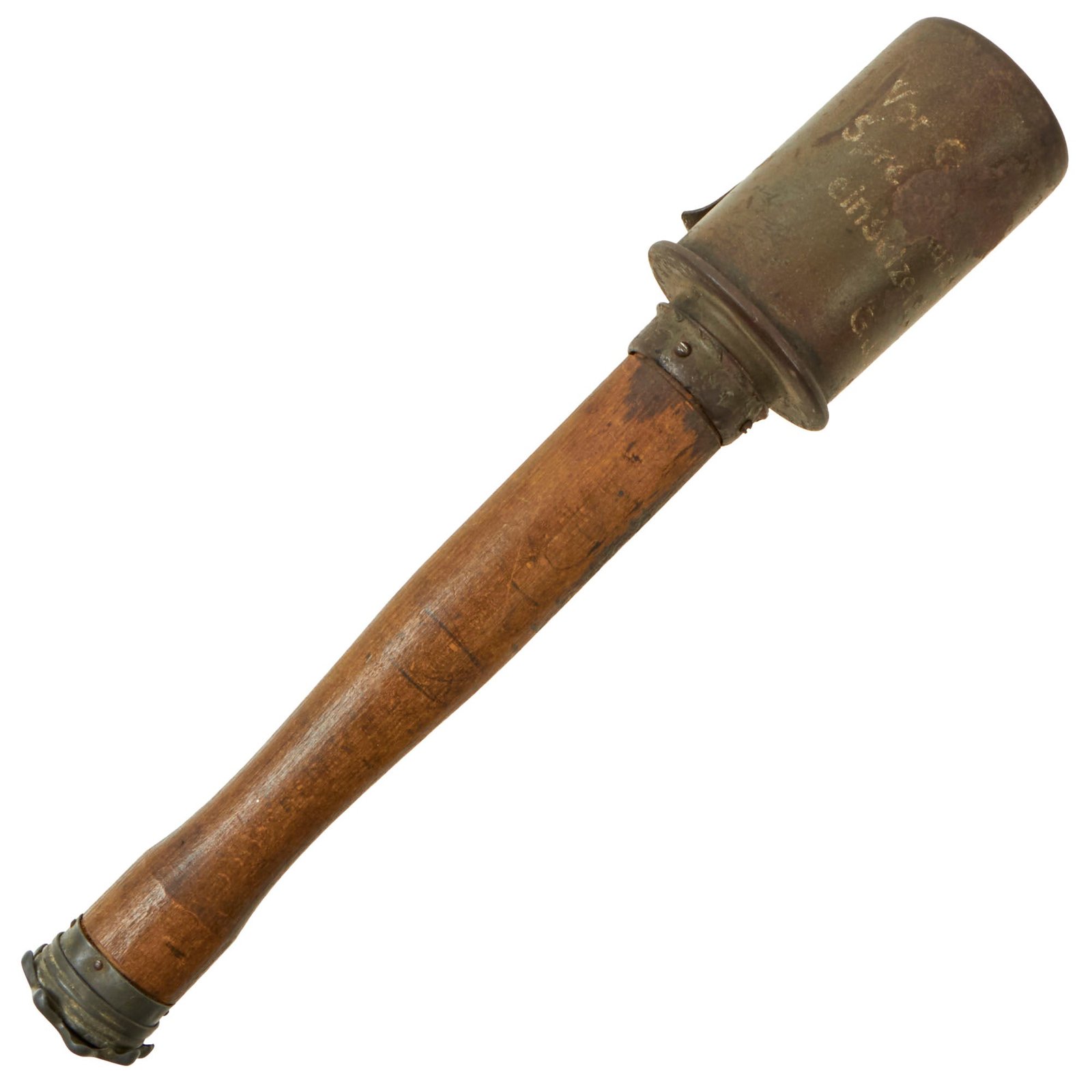 Buy Original Imperial German WWI M1917 Stick Grenade dated 1917 - Stielhandgranate M17 | Original Firearms Antique For Sale