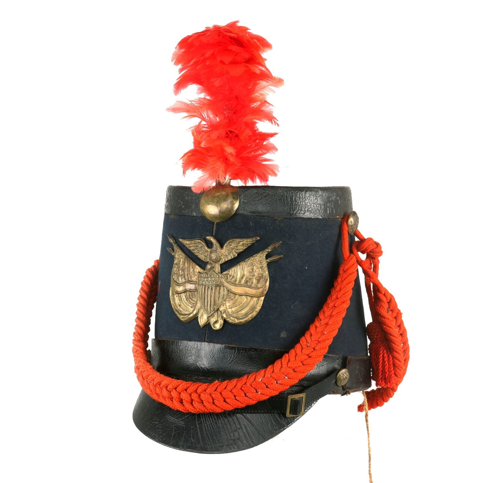 Buy Original Rare U.S. Pre-Civil War Era Regulation Artillery Shako - Circa 1850s | Original Firearms Antique For Sale