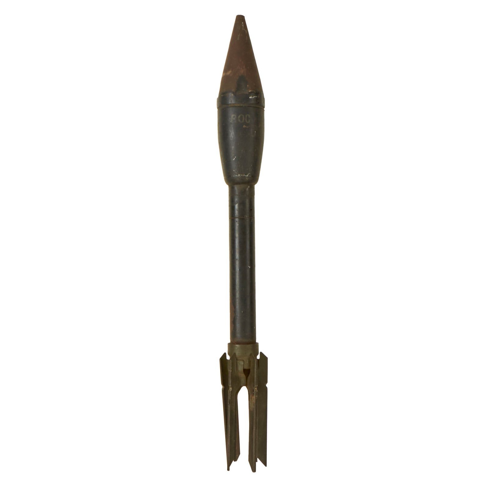 Buy Original U.S. WWII M7A1 Anti-Tank Practice Rocket for the M1 and M1A1 2.36 Inch Bazooka Launcher - Inert | Original Firearms Antique For Sale