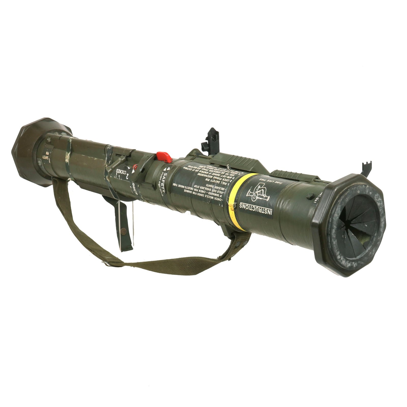Buy Original U.S. M163 AT-4 Recoilless Smoothbore 84mm Anti-Tank Launcher with Sling - Inert | Original Firearms Antique For Sale