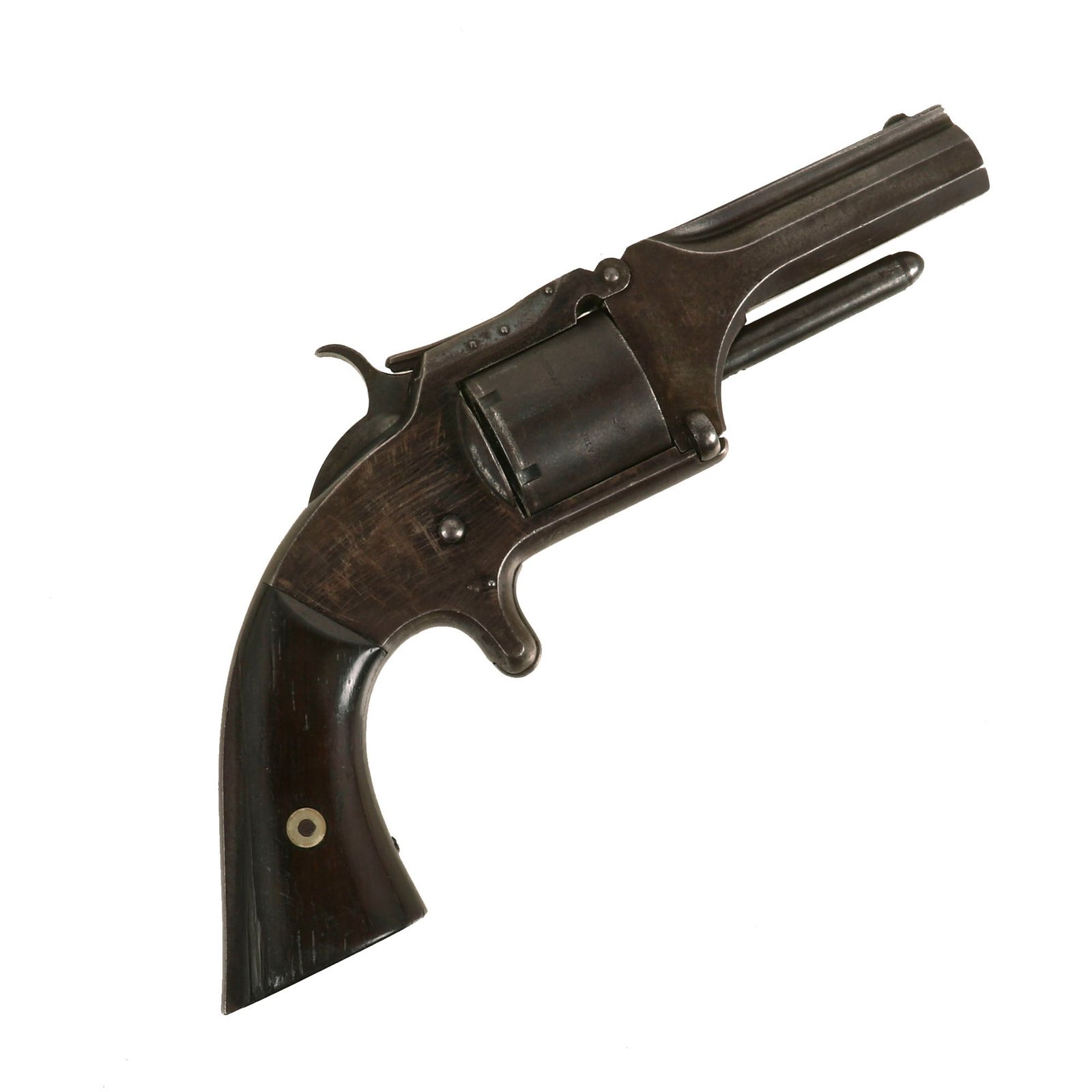Buy Original U.S. Civil War Era Smith & Wesson Model 2 Army .32cal Revolver with Period Shortened 3 ⅛" Barrel - Serial 38810 | Original Firearms Antique For Sale