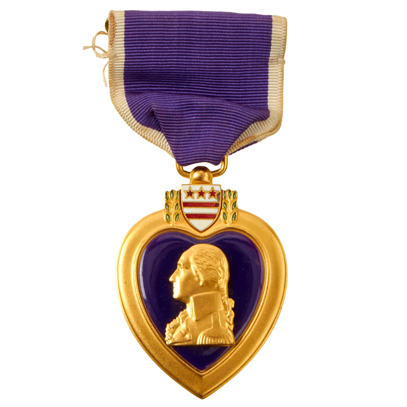 Buy Original U.S. WWI 28th Division Purple Heart Medal Engraved to Alan B. Wilson, 109th Infantry Regiment with Research Paperwork | Original Firearms Antique For Sale
