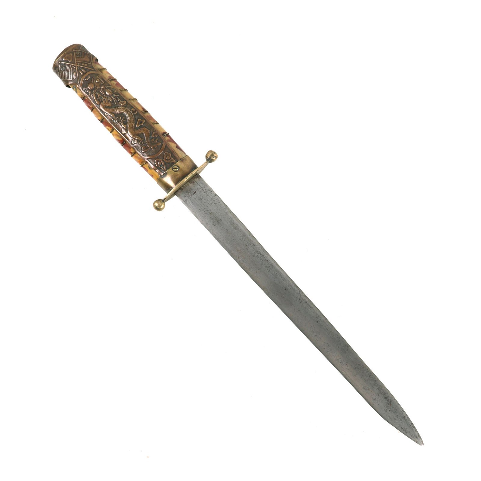 Buy Original Chinese WWII U.S. Marine Corps Embassy Guard Presentation Dagger - 1938 - 1941 - Only 100 Ever Made | Original Firearms Antique For Sale