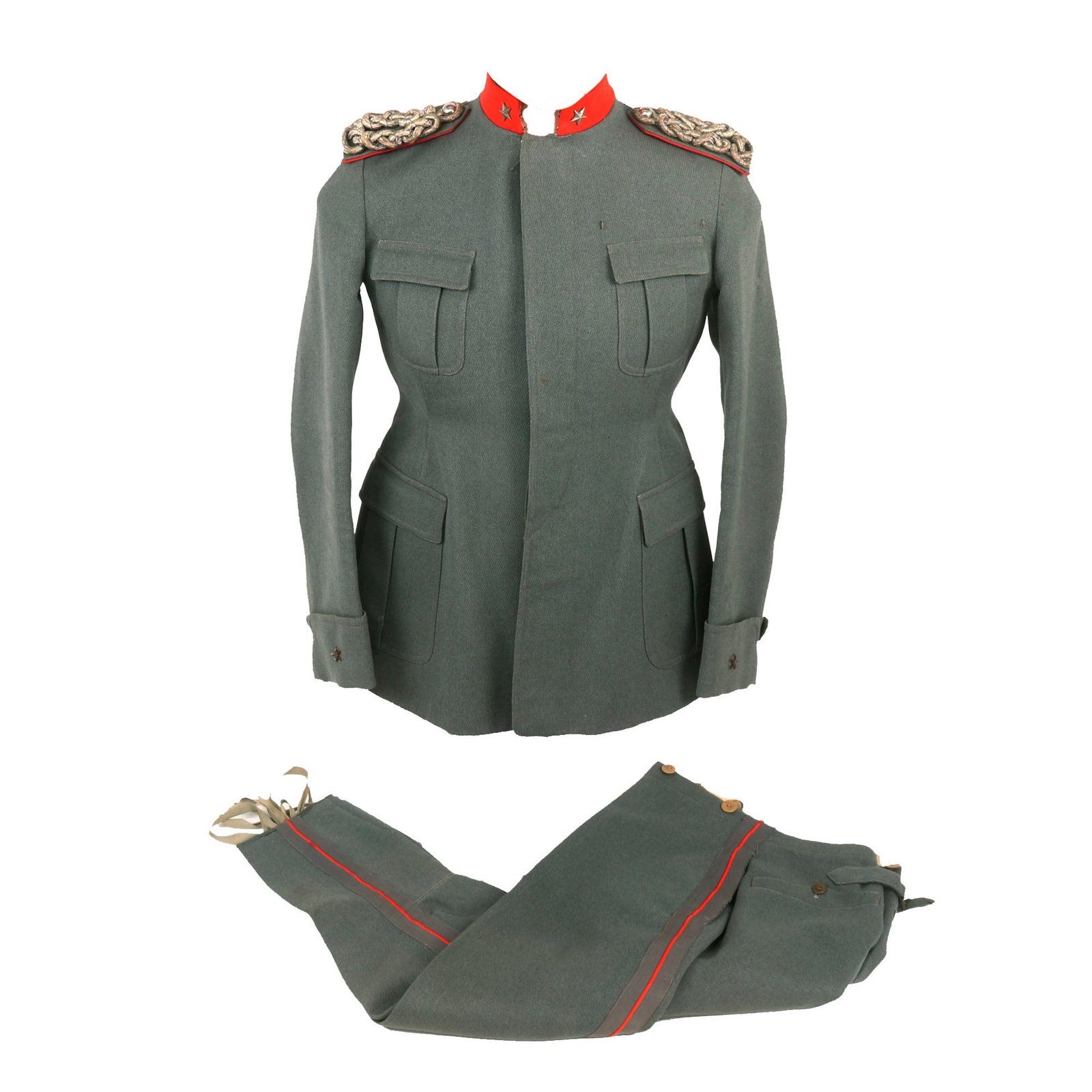 Buy Original Italian WWI / 1920s Officer’s Uniform Tunic & Breeches by Nello Cambi of Genova | Original Firearms Antique For Sale