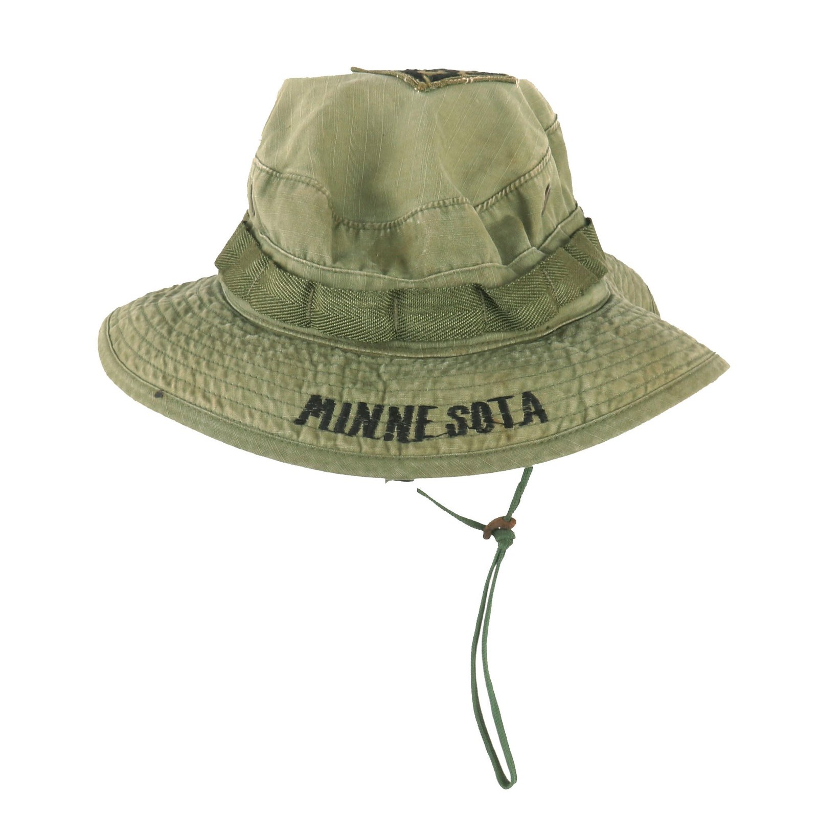 Buy Original U.S. Vietnam War Direct Embroider 20th Engineer Brigade Green Boonie Hat with Veteran Personalization | Original Firearms Antique For Sale