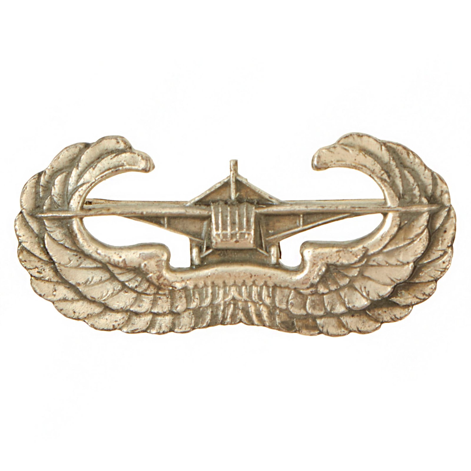 Buy Original U.S. WWII US Army Airborne Glider Wings Badge - Marked Sterling | Original Firearms Antique For Sale