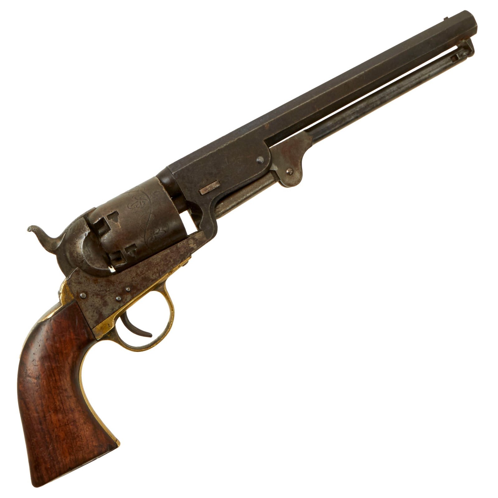 Buy Original Civil War Era European Colt Brevete Copy of a Model 1851 .36cal Navy Revolver - circa 1860 | Original Firearms Antique For Sale