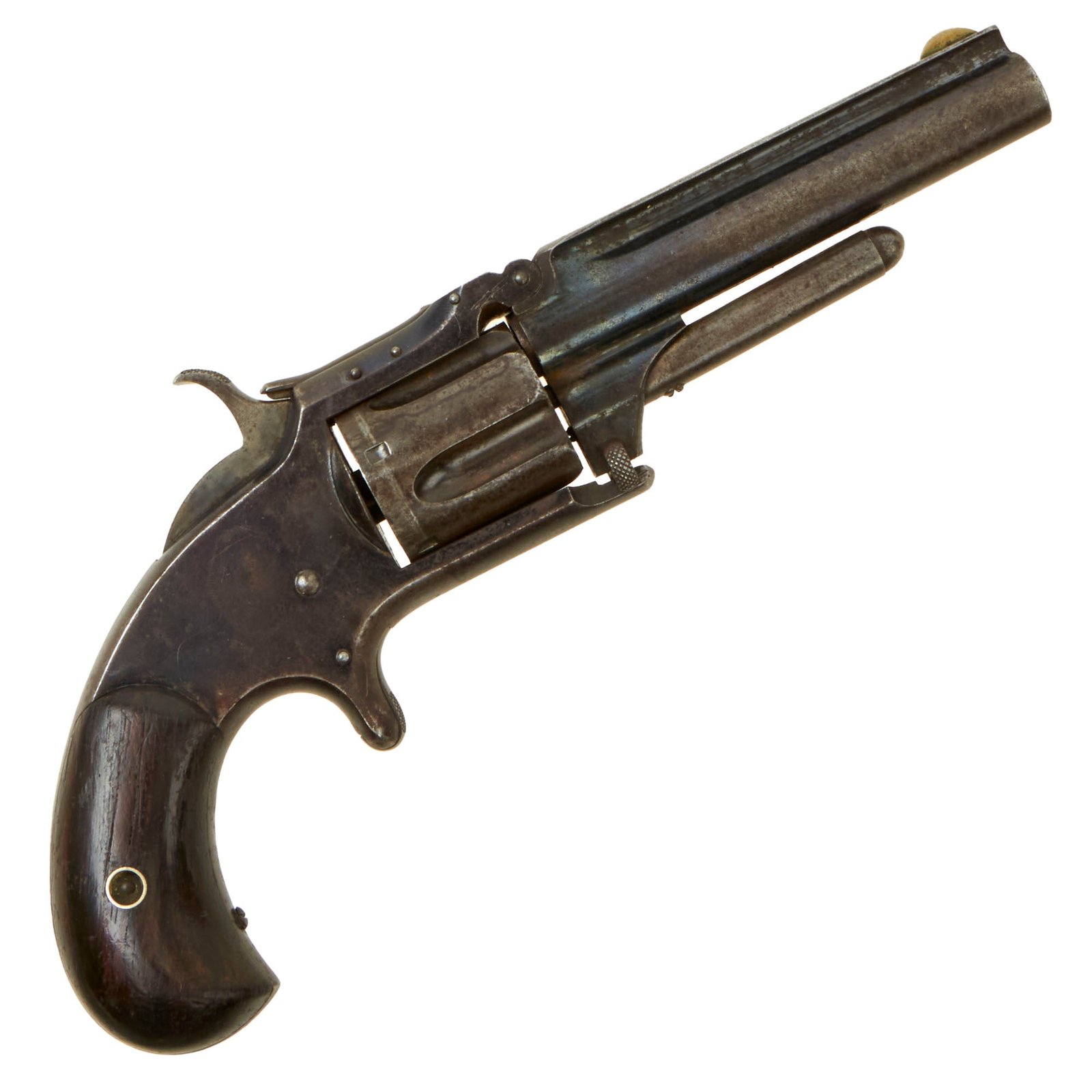 Buy Original U.S. Antique Smith & Wesson Model 1 1/2 2nd Issue Revolver in .32 Rimfire - Matching Serial 61783 | Original Firearms Antique For Sale