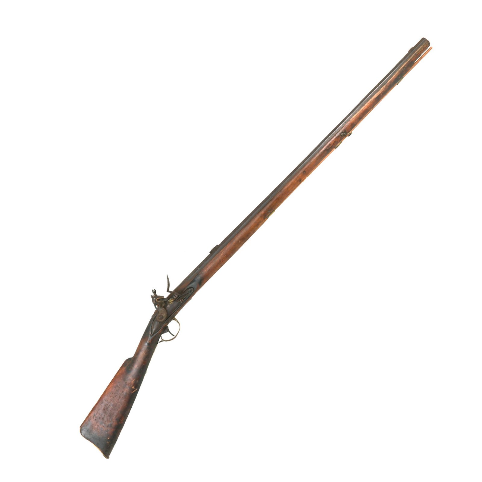 Buy Original U.S. Pennsylvania Flintlock Rifle with Dutch Lock by Van Walsen of Maastricht - Circa 1820 | Original Firearms Antique For Sale