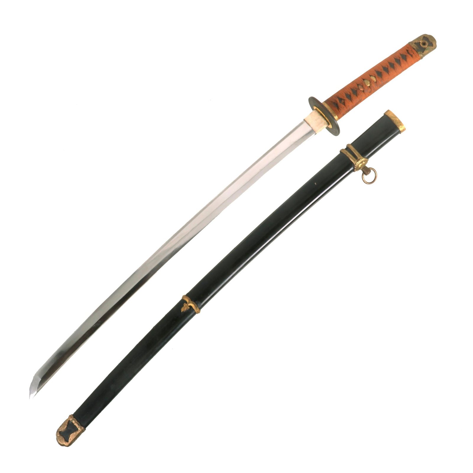 Buy Original WWII Japanese Navy Officer P1937 Kai-Gunto Katana Sword with Scabbard - Matched Number 4 1 | Original Firearms Antique For Sale