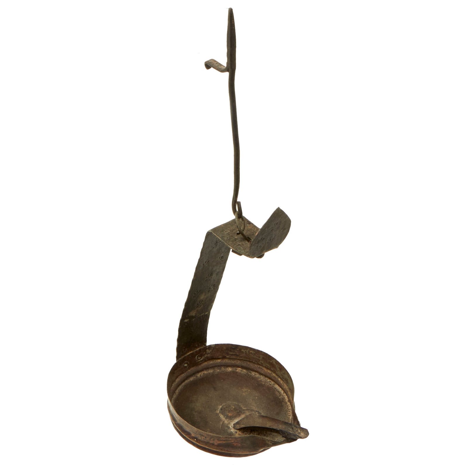 Buy Original U.S. Colonial Period Betty Lamp - Early-Mid 18th Century | Original Firearms Antique For Sale