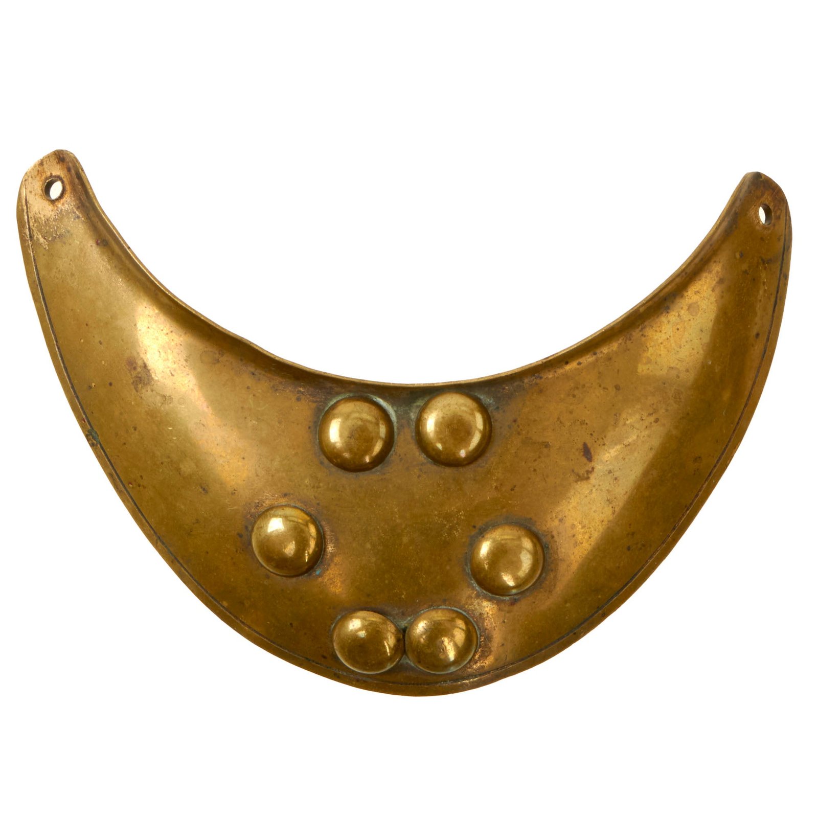 Buy Original U.S. Revolutionary War Era Native American Trade Gorget | Original Firearms Antique For Sale