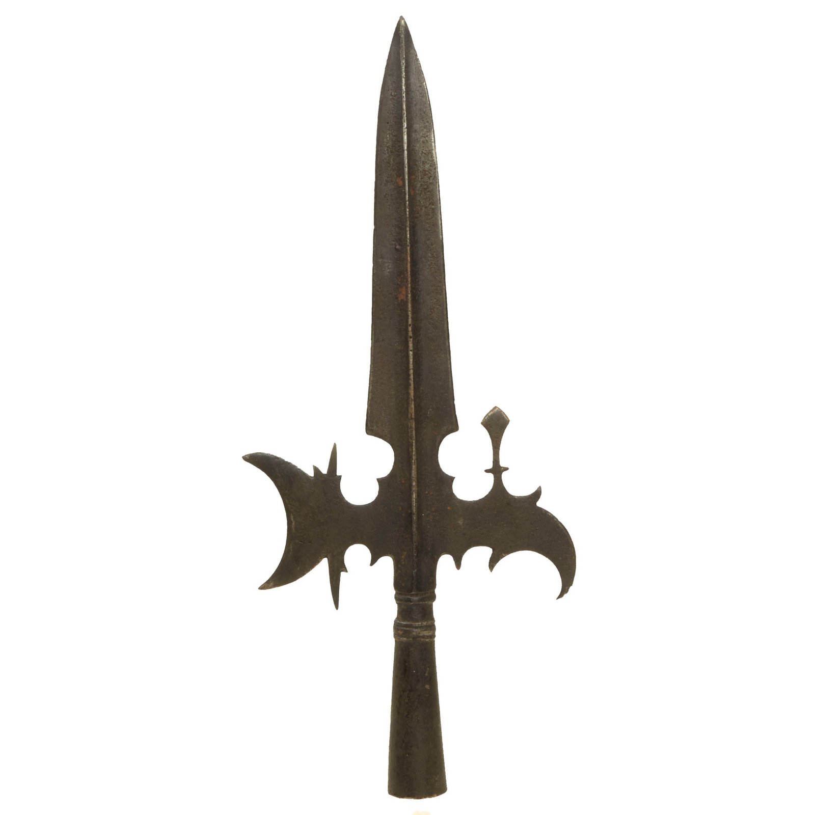 Buy Original American Revolutionary War Officer’s Halberd Head - Beautiful Design | Original Firearms Antique For Sale