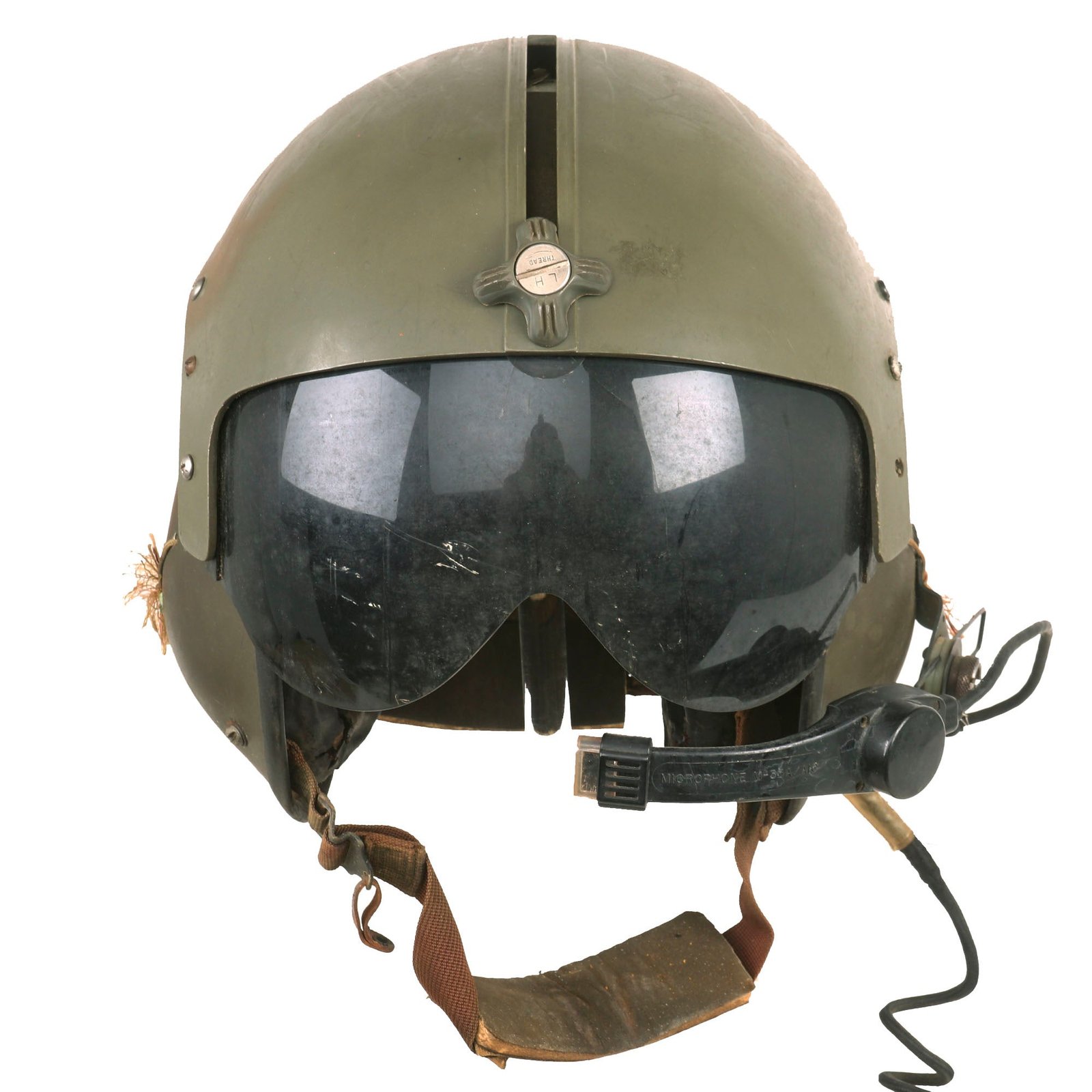 Buy Original U.S. Vietnam War Era Named APH-5 Helicopter Pilot Flying Helmet by Gentex Corporation | Original Firearms Antique For Sale