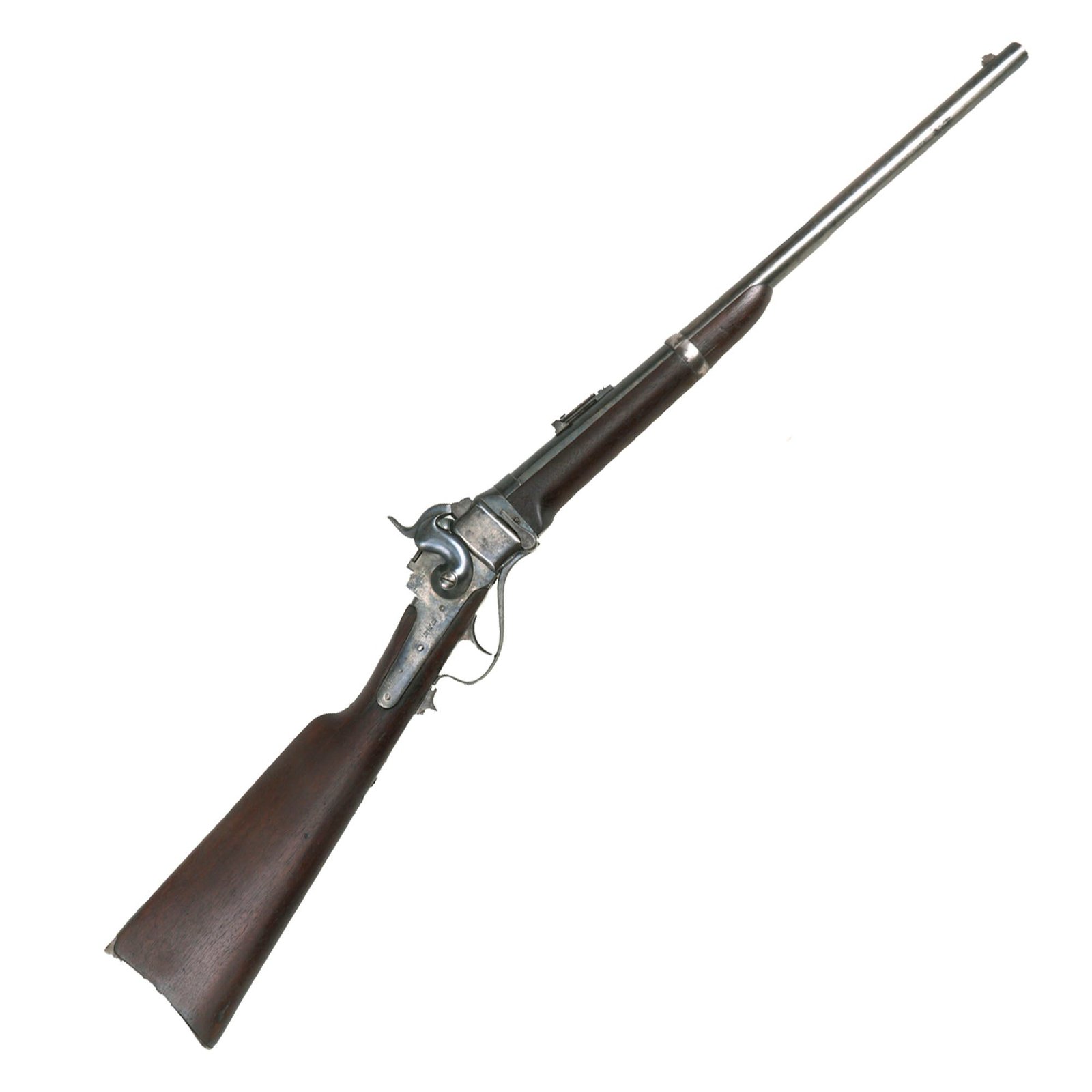 Buy Original U.S. Civil War Sharps New Model 1863 Saddle-Ring Carbine Converted to .50-70 Govt. - Serial C,26278 | Original Firearms Antique For Sale