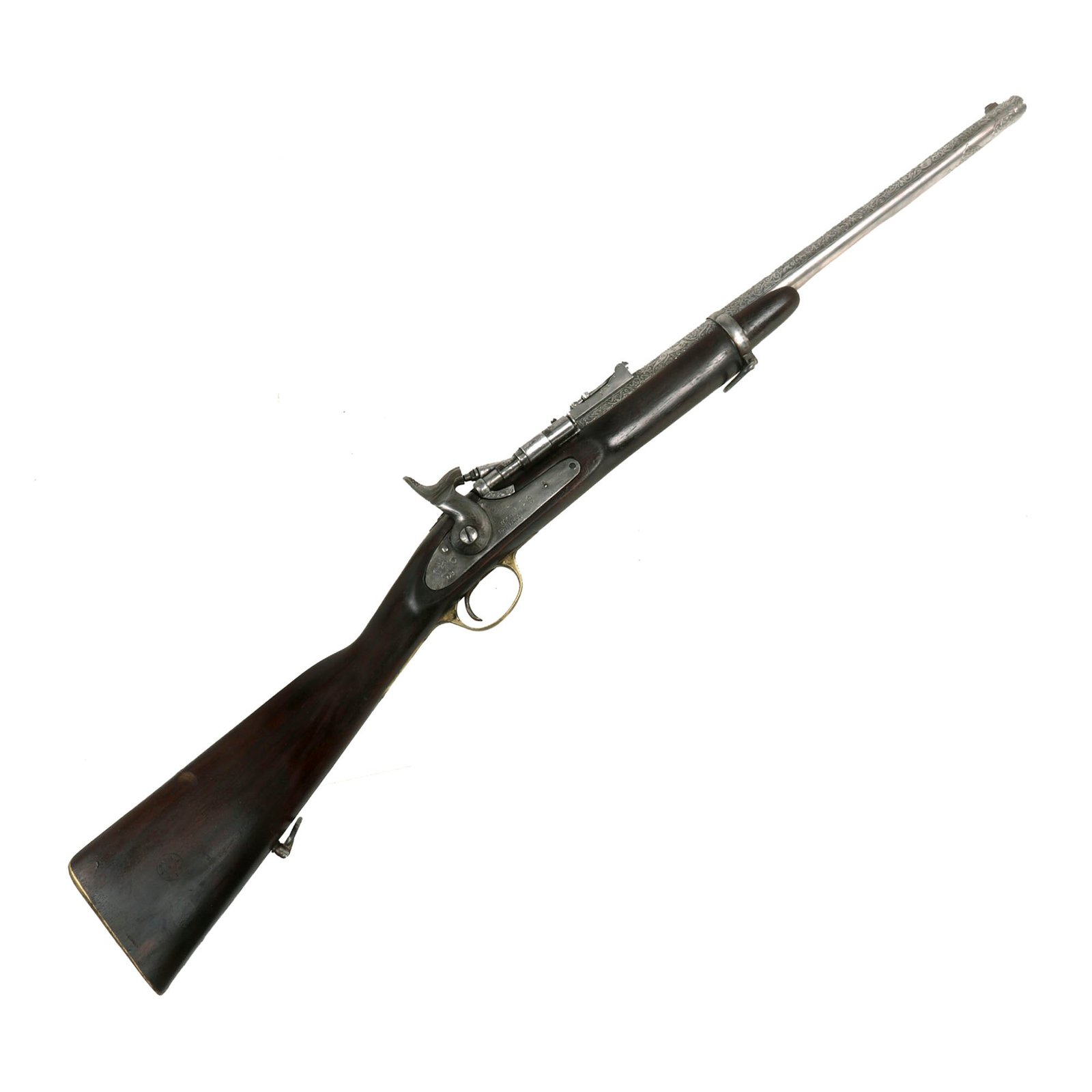 Buy Original British Victorian P-1867 Snider MkII* Cavalry Carbine by Enfield - Engraved Afghanistan with Bring Back Papers | Original Firearms Antique For Sale