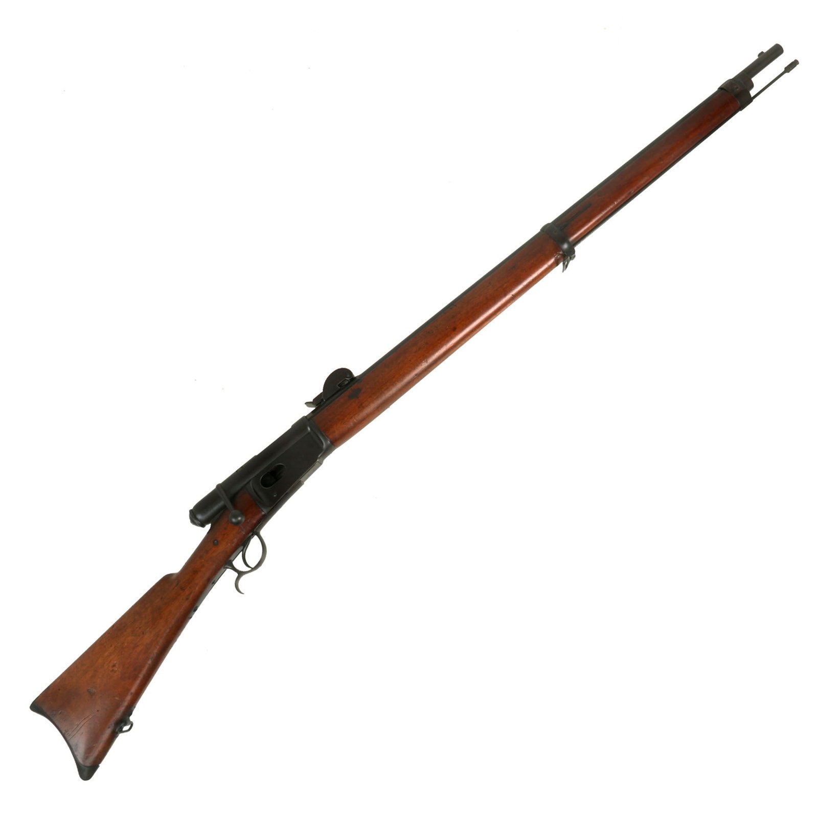 Buy Original Swiss Vetterli Repetiergewehr M1878 Magazine Rifle by Waffenfabrik Bern Serial 202121 - 10.4×38mm | Original Firearms Antique For Sale