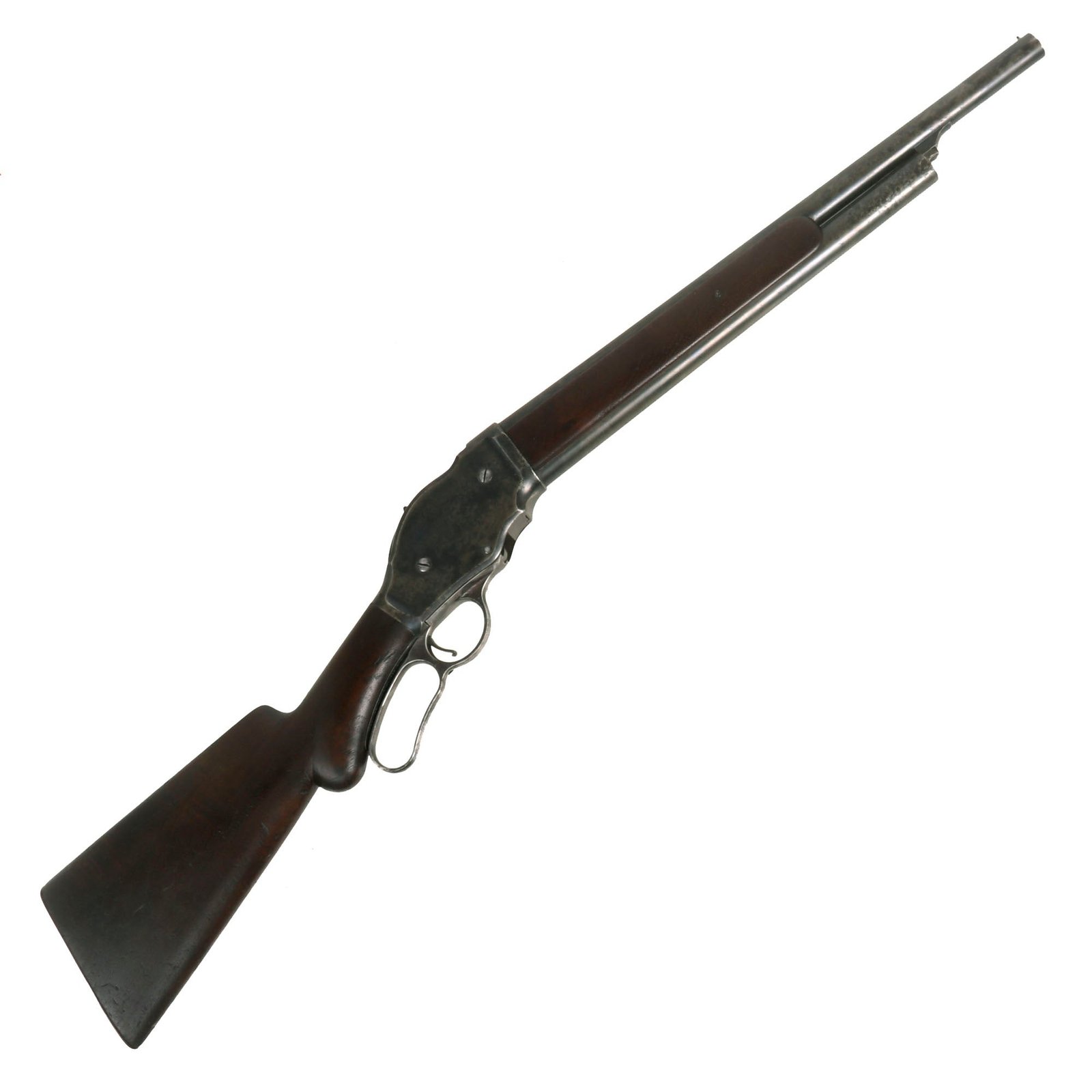 Buy Original U.S. Winchester Model 1887 Lever Action 12ga. Shotgun with 19 ¾" Barrel made in 1888 - Serial 9863 | Original Firearms Antique For Sale