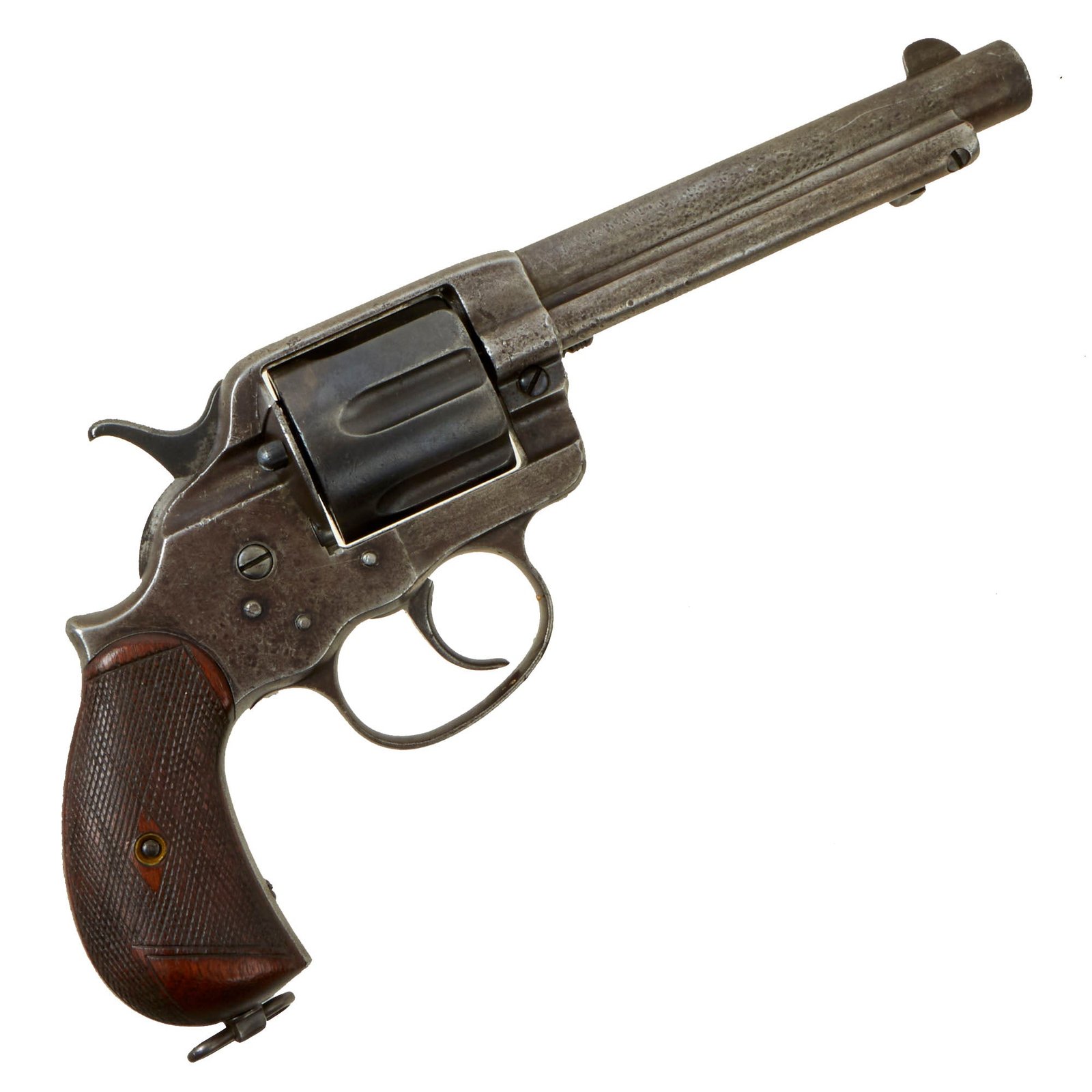 Buy Original Scarce U.S. Colt Model 1878 British Pall Mall Address .45cal Revolver with 5 ½" Barrel made in 1878 - Matching Serial 217 | Original Firearms Antique For Sale