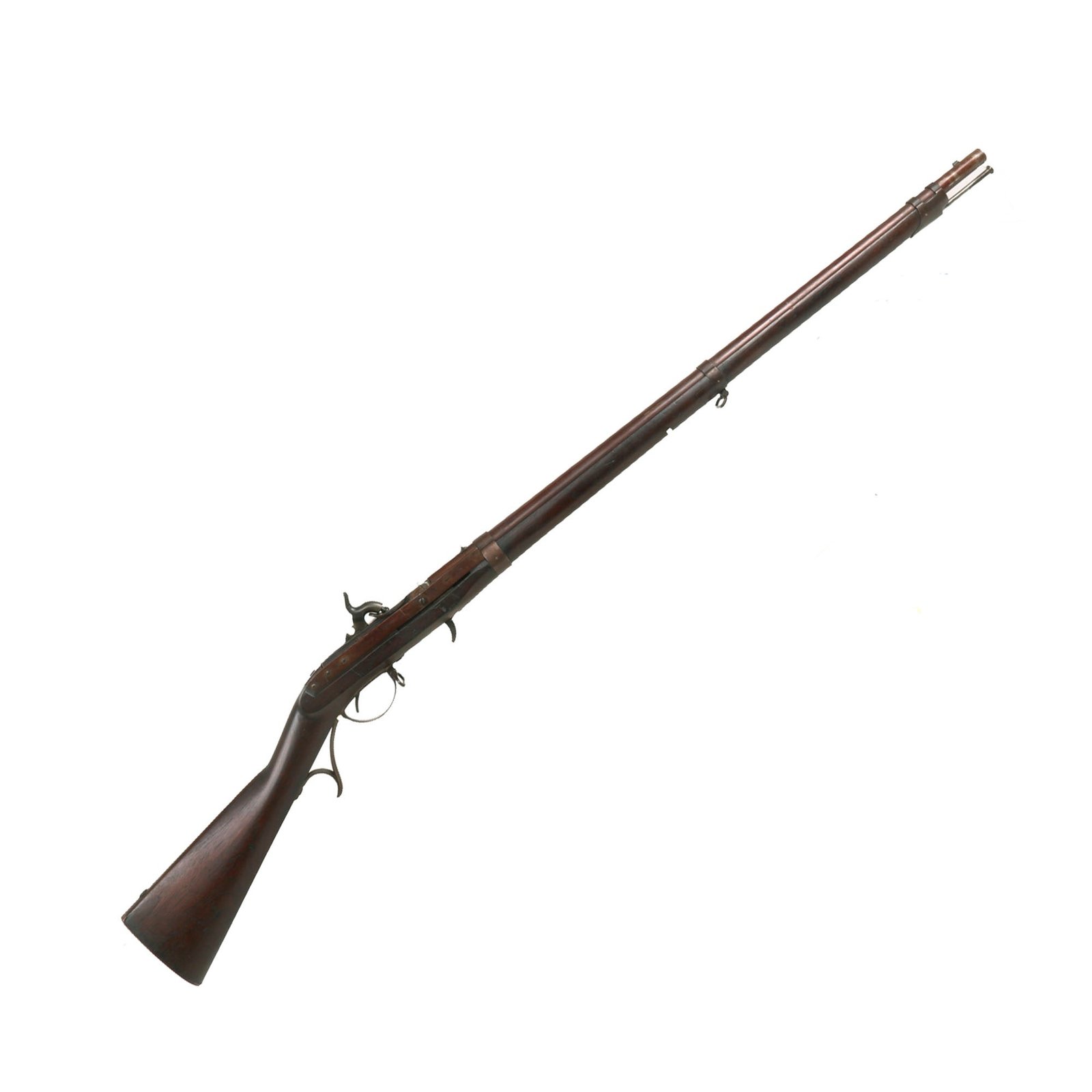 Buy Original Excellent U.S Harpers Ferry Rare Type II Hall Model 1819 Breech Loading Rifle Converted to Percussion - dated 1831 | Original Firearms Antique For Sale