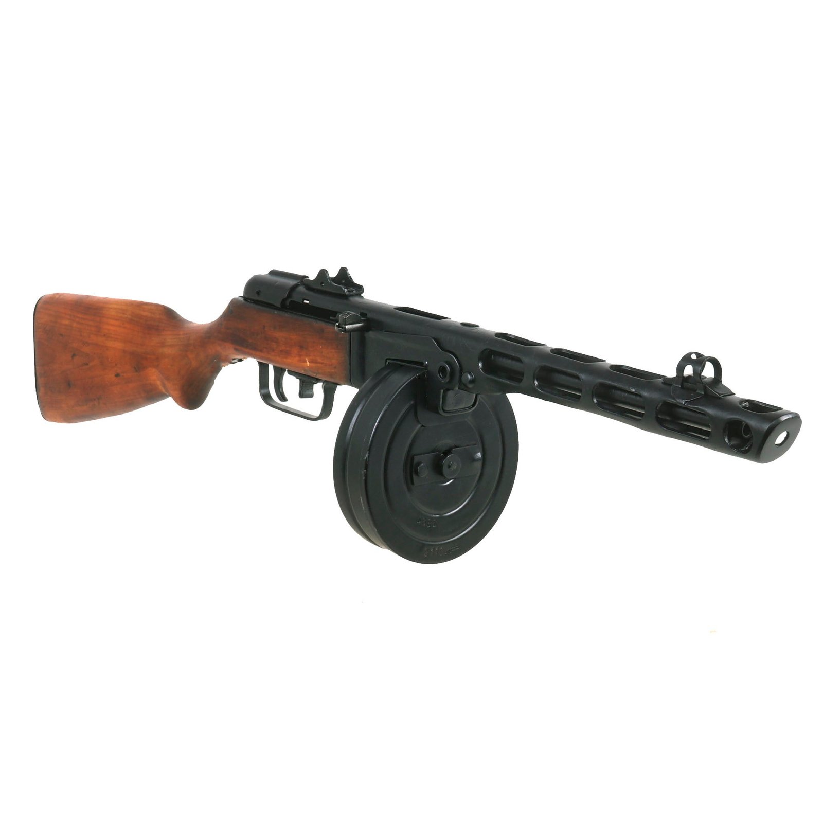Buy Original Soviet WWII 1944 Dated PPSh-41 Display Machine Pistol Serial БП 8901 with Drum Magazine | Original Firearms Antique For Sale