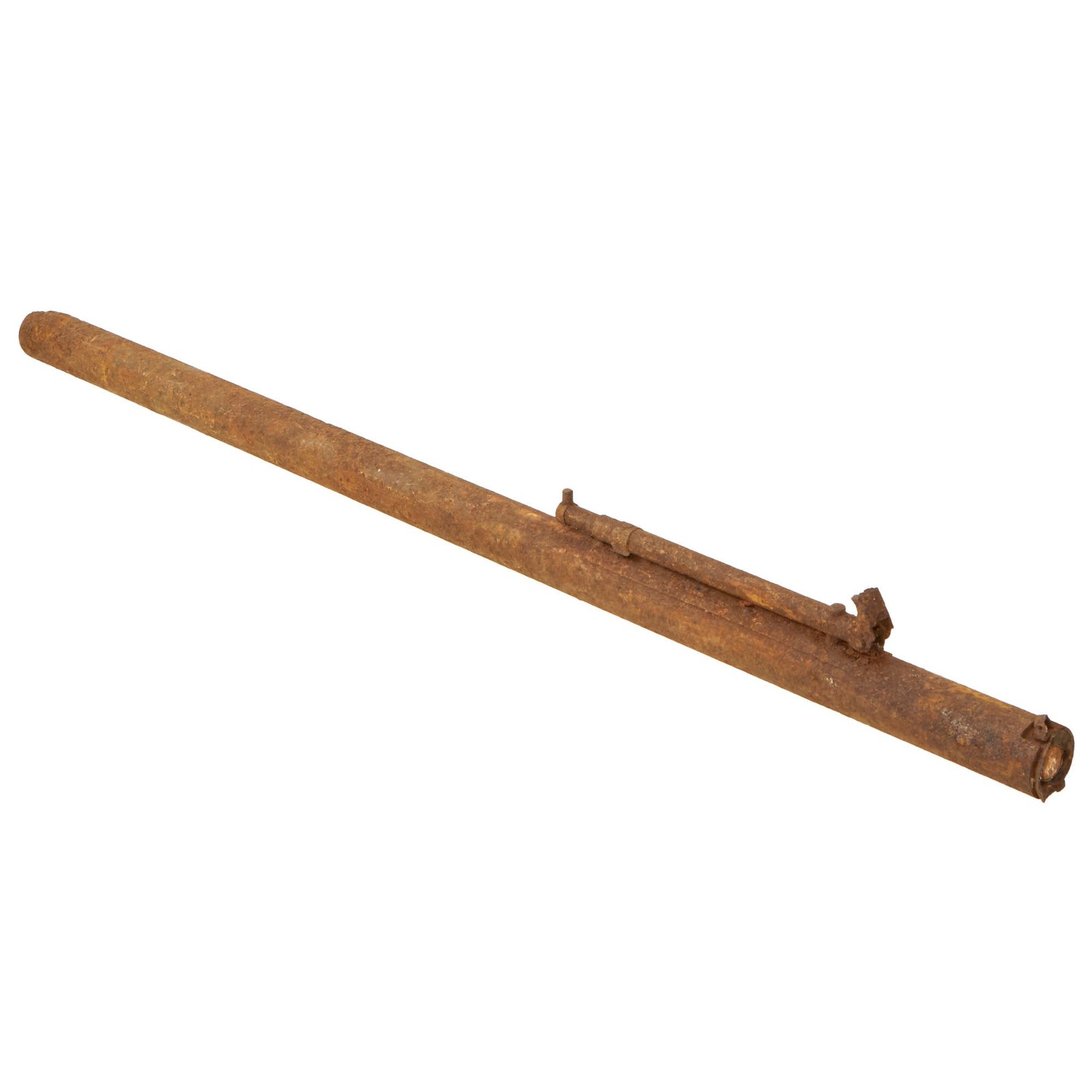 Buy Original German WWII Panzerfaust Inert Relic 30m Klein Anti-Tank Launcher Tube - Recovered in Normandy 1980s | Original Firearms Antique For Sale