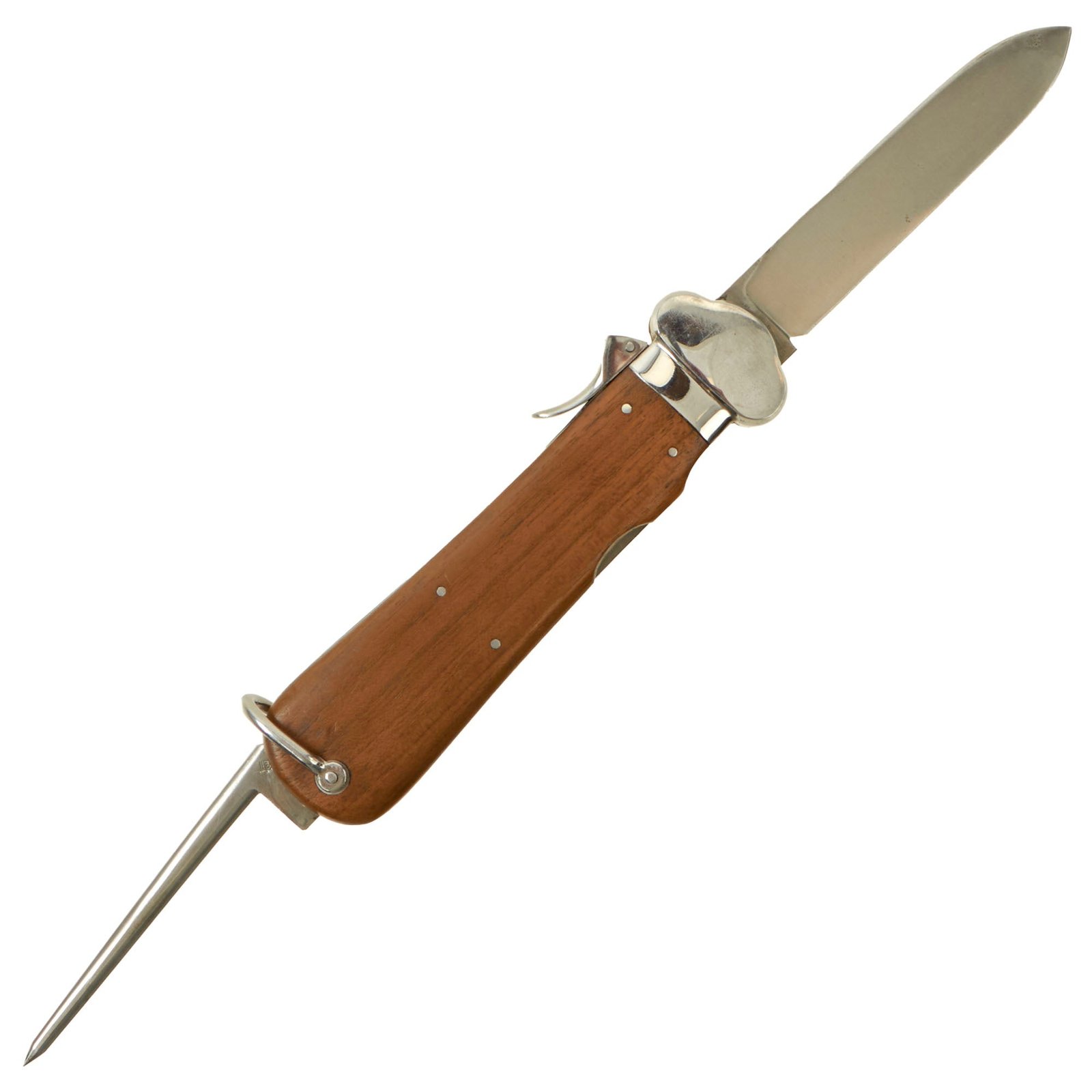 Buy Original Excellent German WWII Luftwaffe Gravity Knife by Solinger Metallwaren Fabrik with Waffen Proof - SMF | Original Firearms Antique For Sale