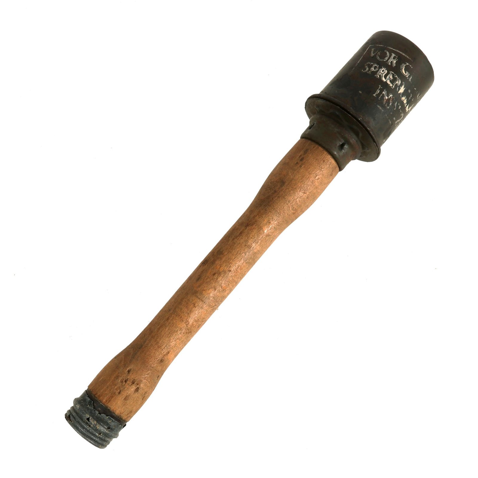 Buy Original German WWII M24 Inert Stick Grenade Stielhandgranate - Dated 1943 | Original Firearms Antique For Sale