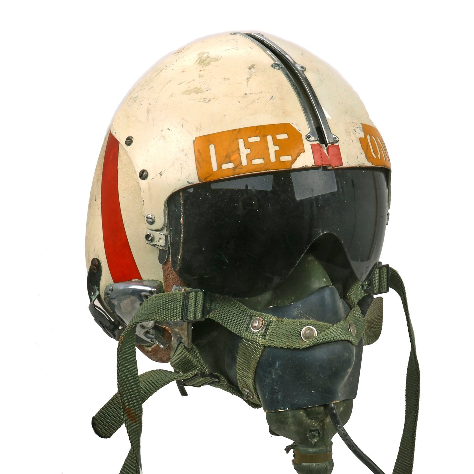 Buy Original U.S. Vietnam War Era HGU-26/P Flight Helmet with MS-22001 Oxygen Mask and Nylon Helmet Bag | Original Firearms Antique For Sale