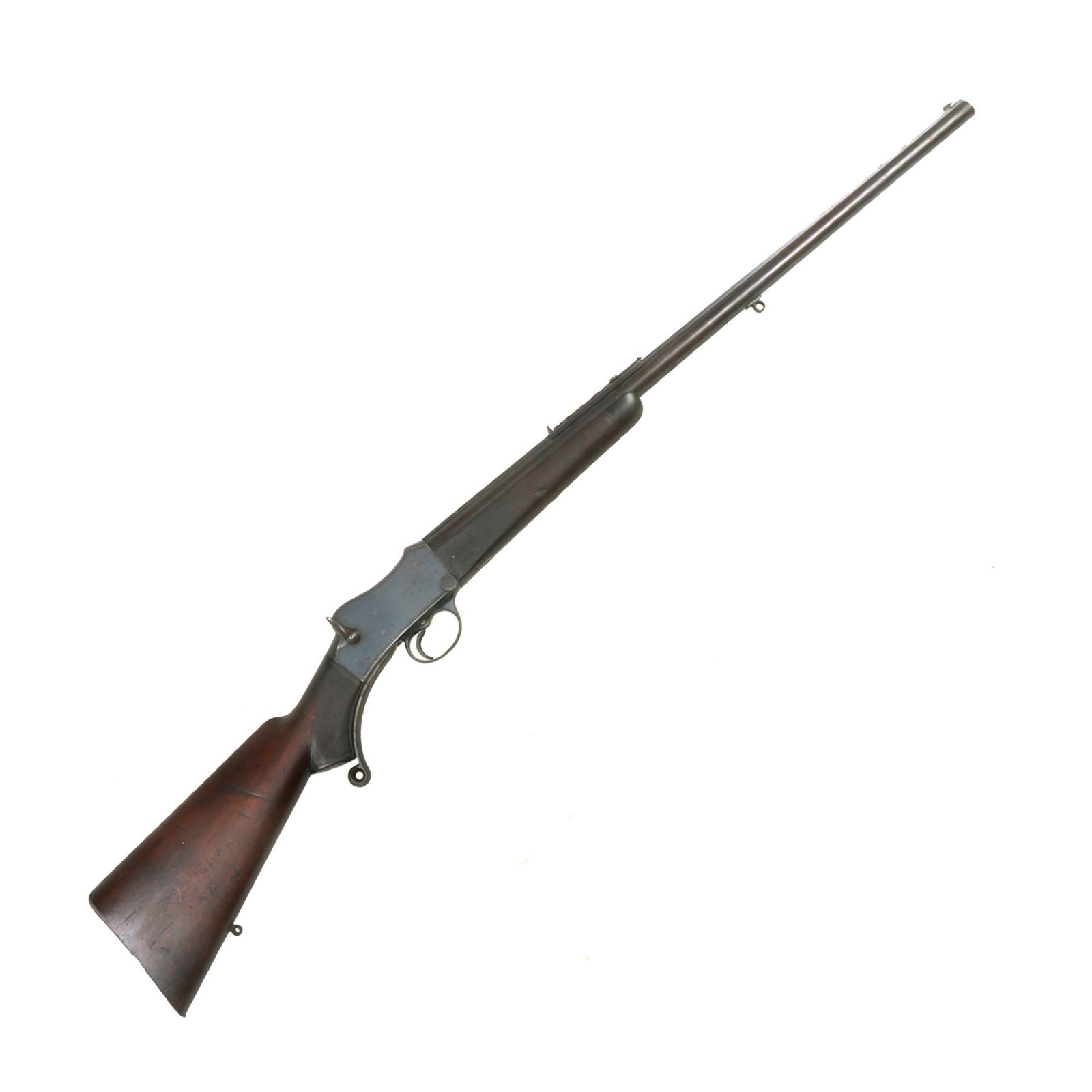 Buy Original Belgian Francotte-Martini Action Big Game Tiger Rifle in .577/450 Martini-Henry by Auguste Francotte of Liège - Serial 22381 | Original Firearms Antique For Sale