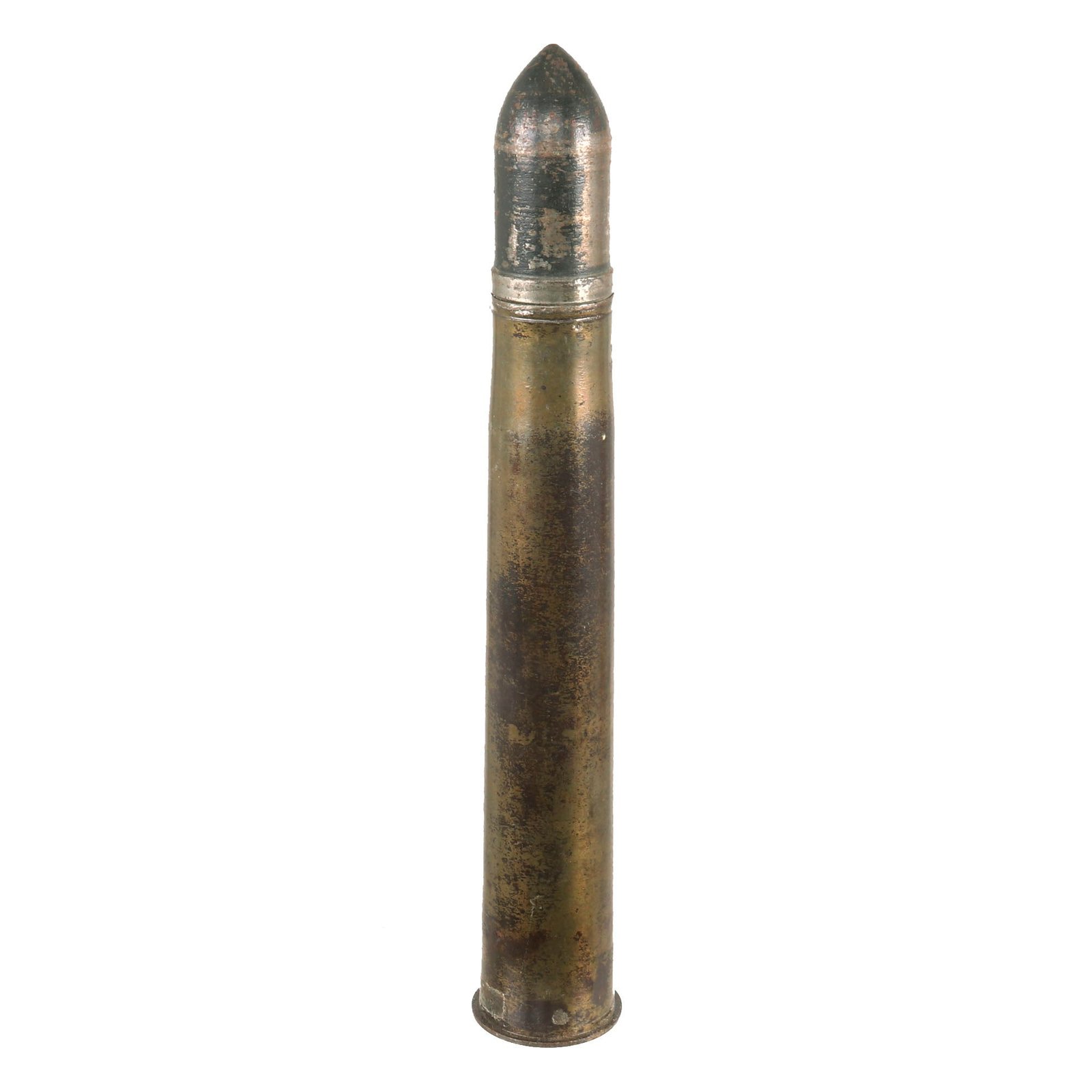 Buy Original German WWII Inert PAK 36 Armor Piercing 3.7cm Shell - 37mm Anti-Tank Dated 1940 | Original Firearms Antique For Sale