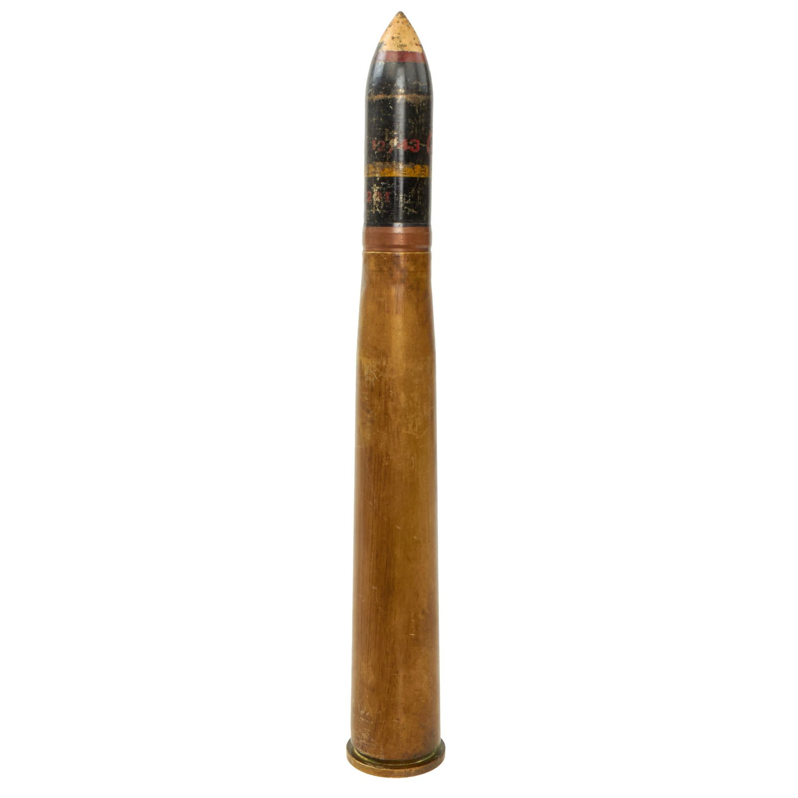 Buy Original U.S. WWII British Inert Bofors 40mm Gun Round - Dated 1943 | Original Firearms Antique For Sale