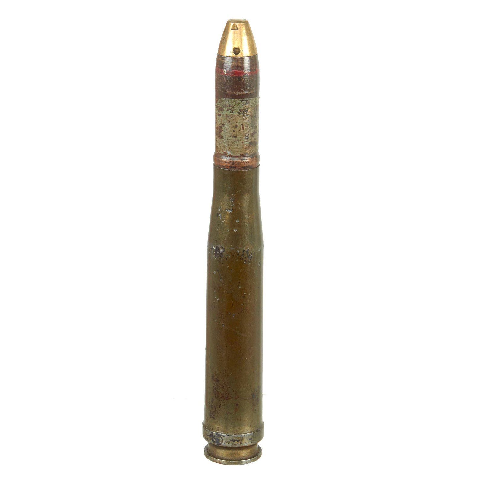 Buy Original Italian WWII Inert Breda 20x138 Round for the Breda 20/65 Model 35 Anti-Aircraft Gun | Original Firearms Antique For Sale