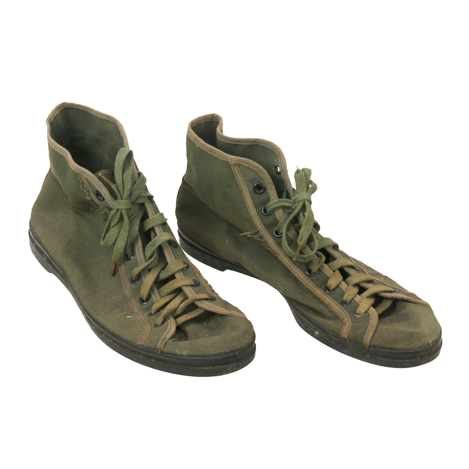 Buy Original U.S. WWII Unissued US Marine Corps Jungle Sneakers - Matched Pair, Size 9 | Original Firearms Antique For Sale