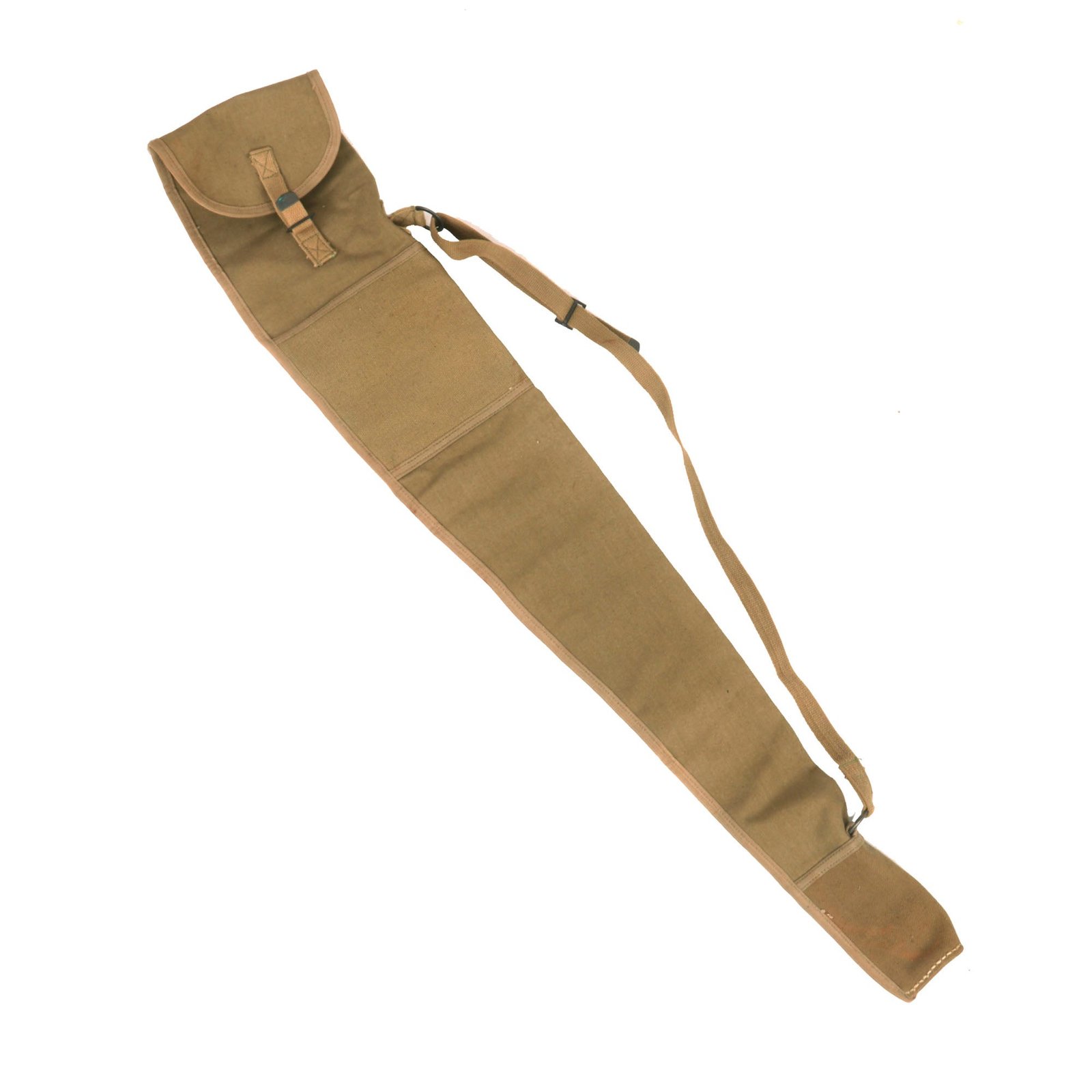 Buy Original U.S. WWI M1903 Springfield & M1917 Enfield Rifle Canvas Carry Case by R.H. Long - Dated 1918 | Original Firearms Antique For Sale