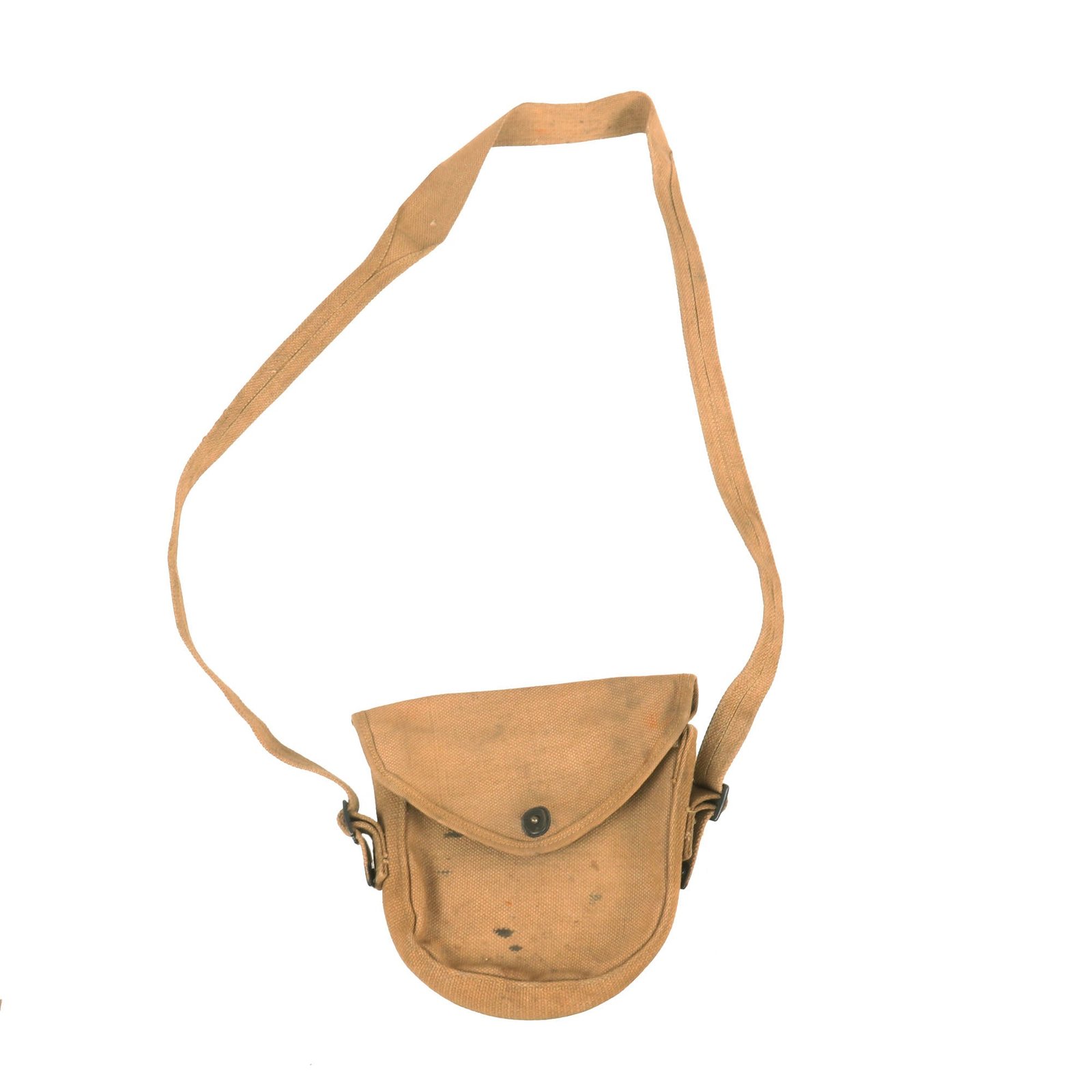 Buy Original U.S. WWII US 50 Round Drum Magazine Pouch For The M1921A Thompson Submachine Gun by RUSCO | Original Firearms Antique For Sale