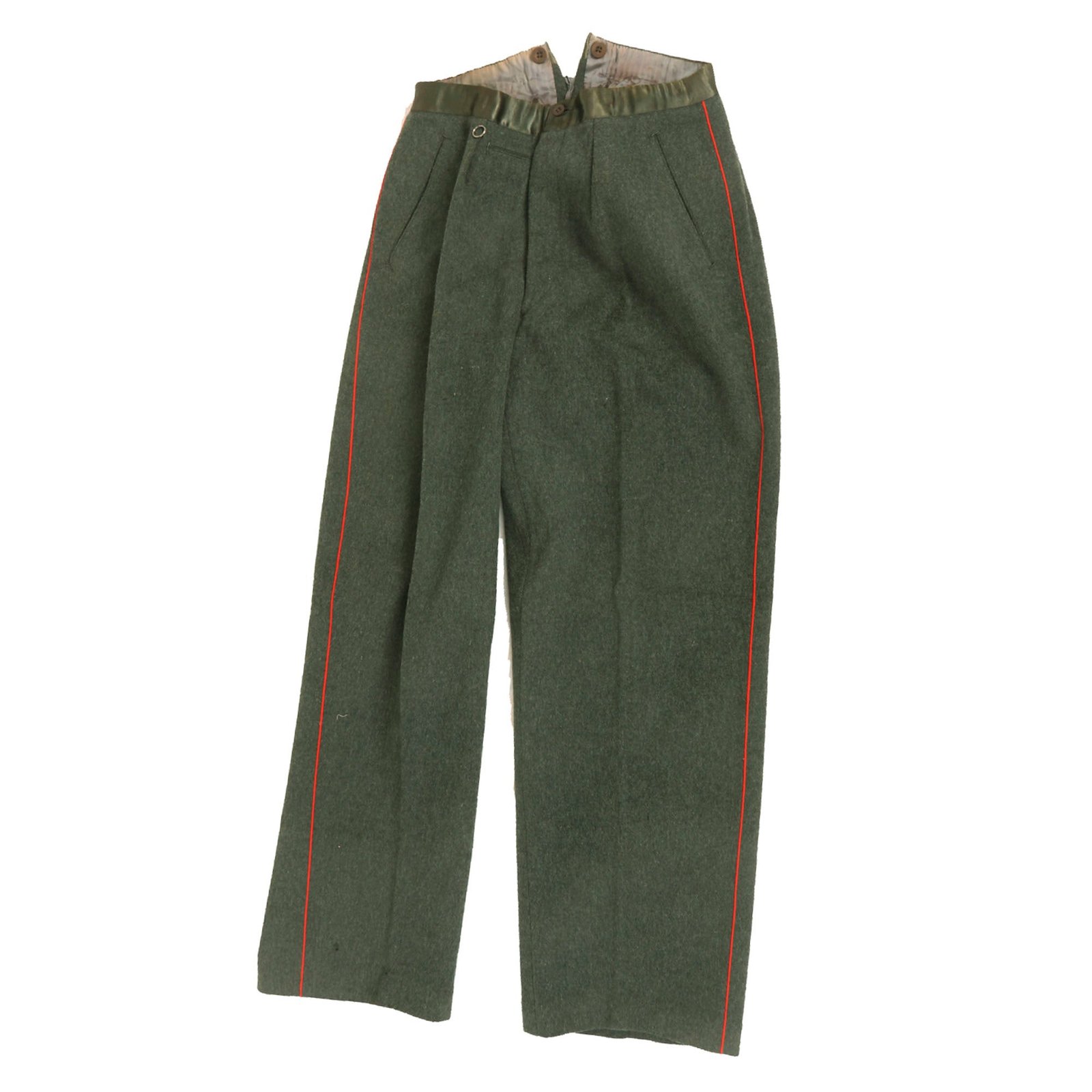 Buy Original Imperial German WWI Scarce 1910 Pattern Private Purchase Uniform Trousers with Silk Waistband | Original Firearms Antique For Sale