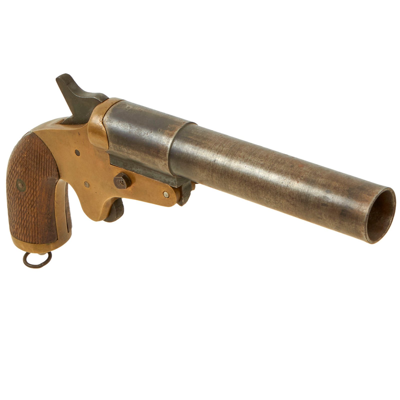 Buy Original French WWI Model 1917 Flare Signal Pistol marked Méchanicarm - Serial 8073 | Original Firearms Antique For Sale