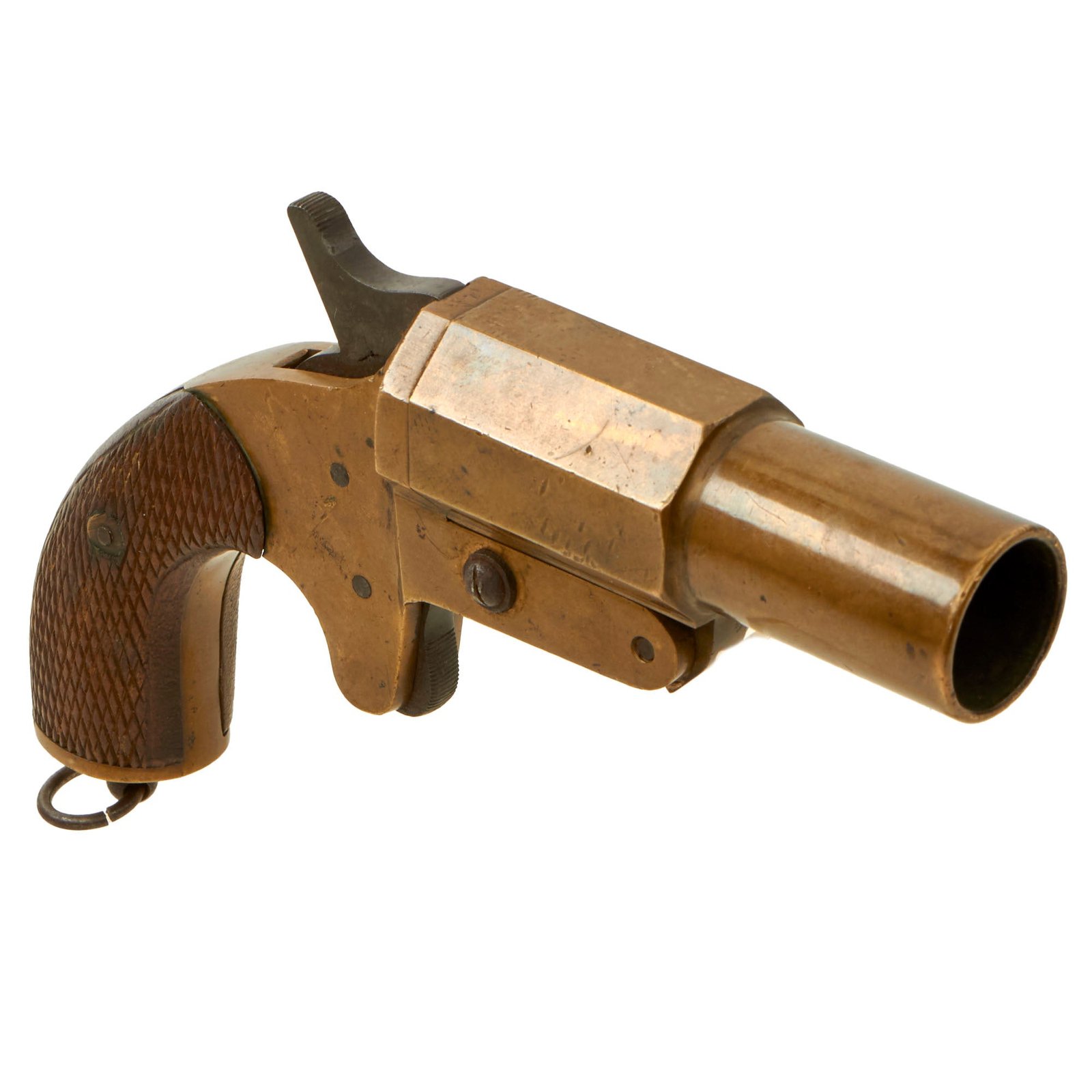 Buy Original French WWI Model 1917 Flare Signal Pistol by G. G. & Cie - Serial 11018 | Original Firearms Antique For Sale