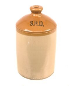 Buy Original British WWI Military Issue S.R.D. Imperial Gallon Rum Jug with Faded Maker’s Mark | Original Firearms Antique For Sale