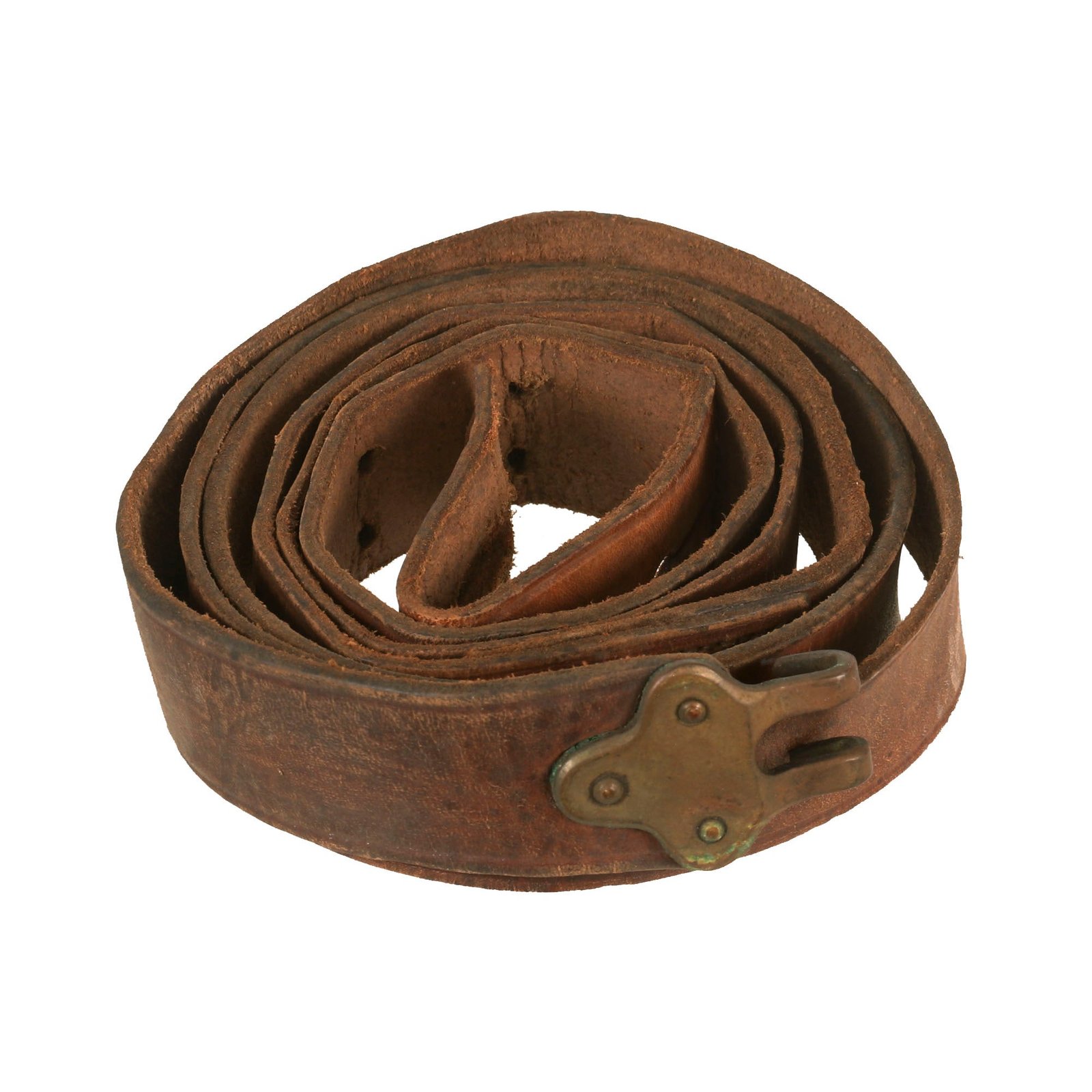 Buy Original U.S. M1887 Springfield Trapdoor or Krag Rifle Leather Sling | Original Firearms Antique For Sale