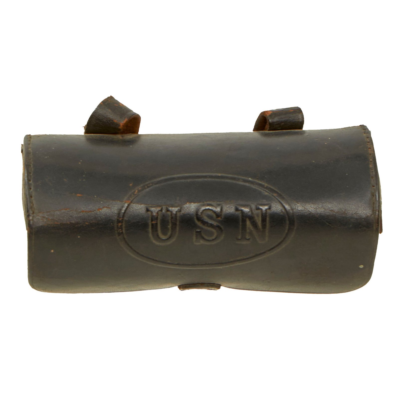 Buy Original U.S. Spanish American War US Navy .38 cal Pistol Cartridge Box with Wood Insert | Original Firearms Antique For Sale