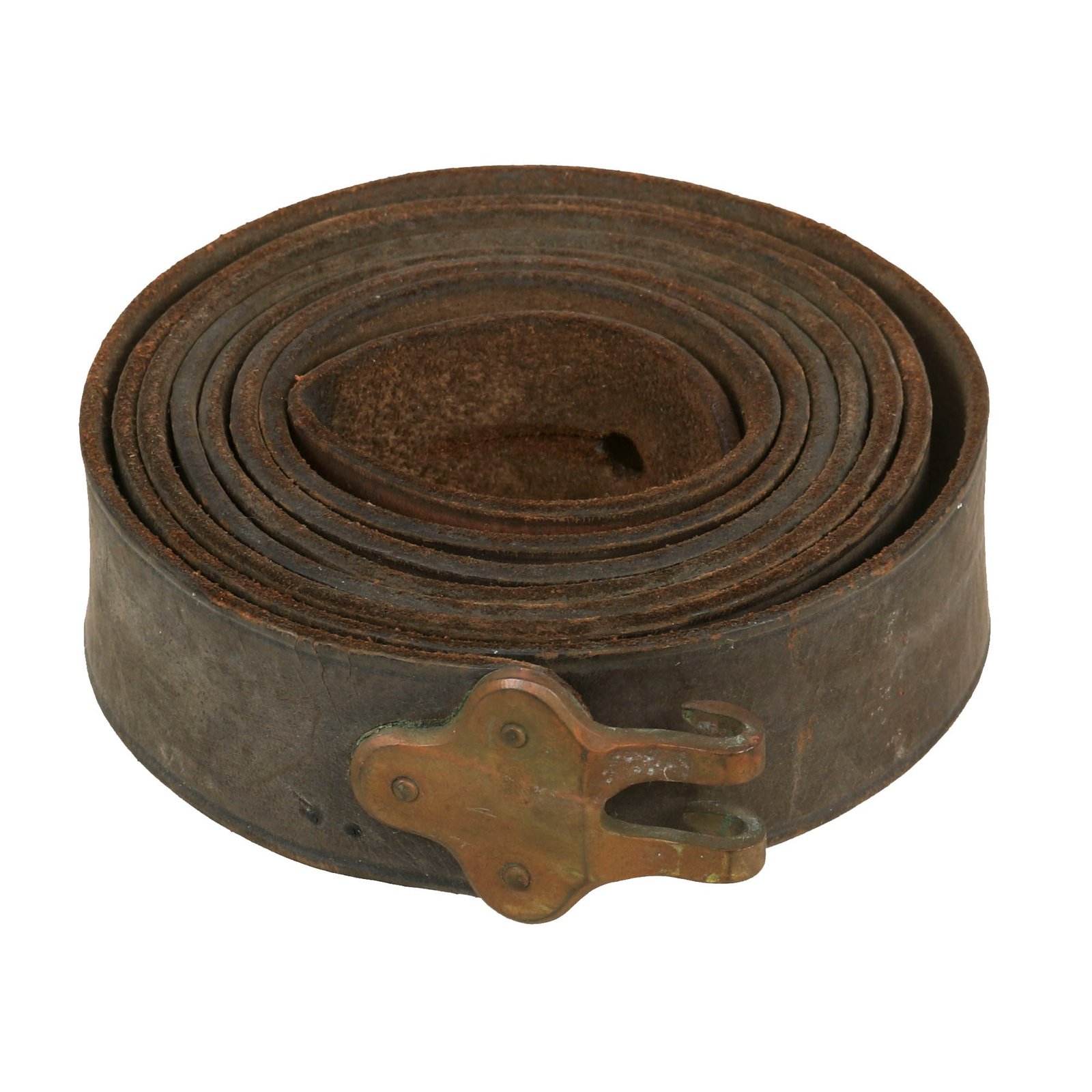 Buy Original U.S. M1887 Springfield Trapdoor or Krag Rifle Leather Sling | Original Firearms Antique For Sale